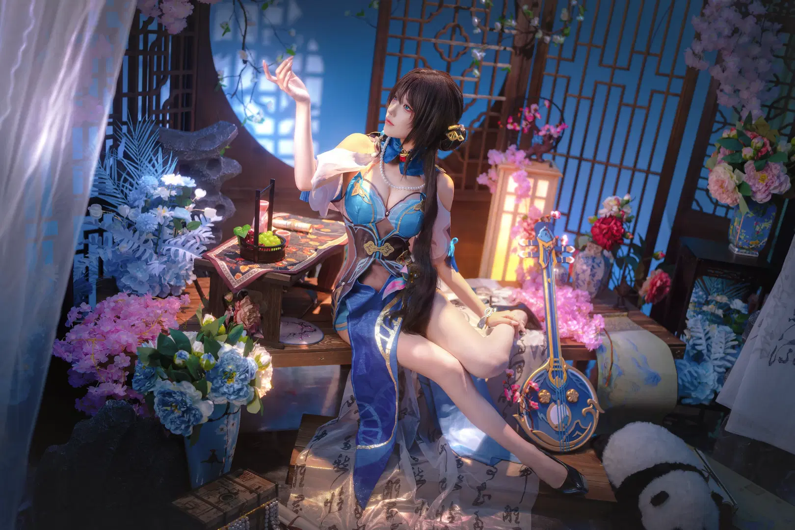 【Ruan Mei cosplay】Honkai: Star Rail: The Aloof and Elegant Scholar by 彩虹分叉腿毛 - Image 5