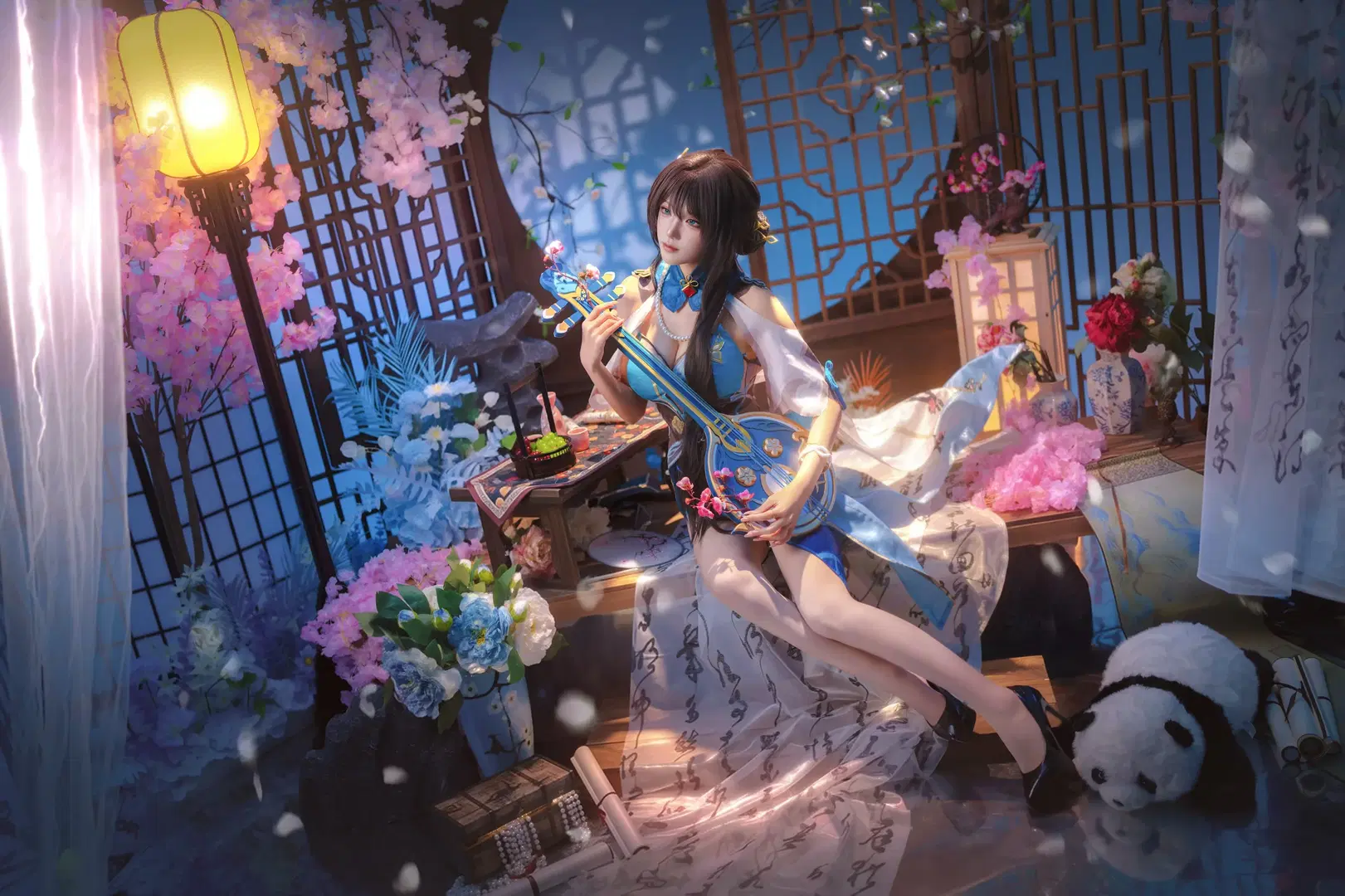 【Ruan Mei cosplay】Honkai: Star Rail: The Aloof and Elegant Scholar by 彩虹分叉腿毛 - Image 6
