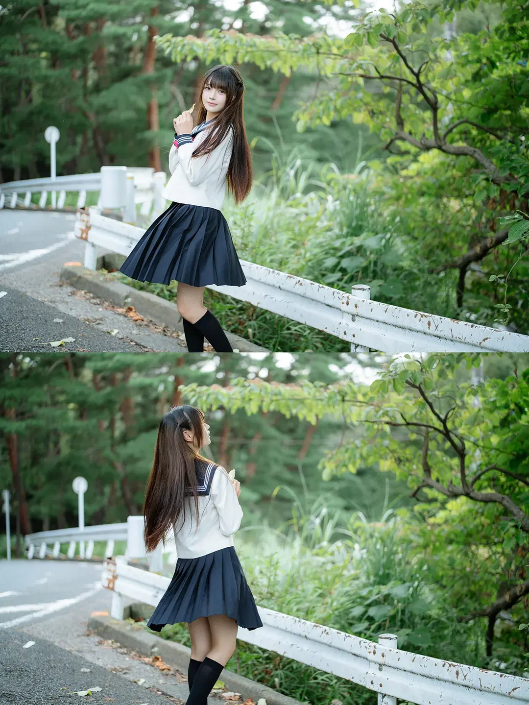 曖昧3センチ，日系水手服街道隨拍 - HIRO_午饭饭 - 第13張