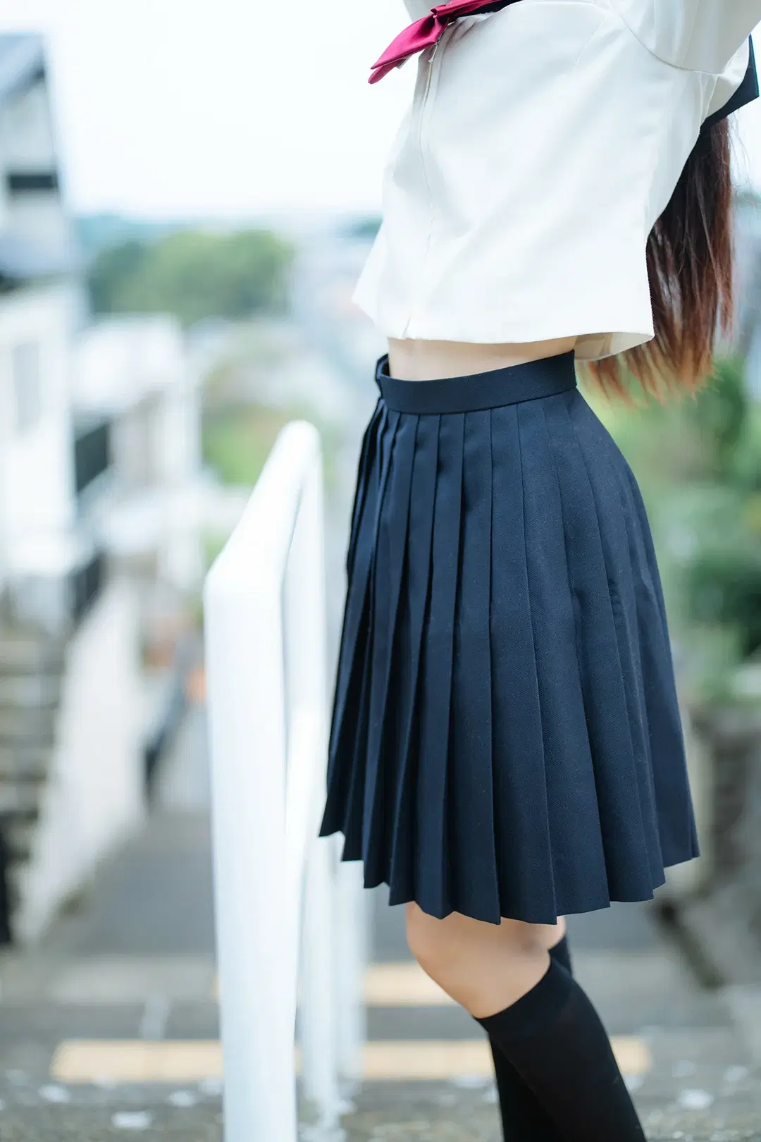 曖昧3センチ，日系水手服街道隨拍 - HIRO_午饭饭 - 第18張