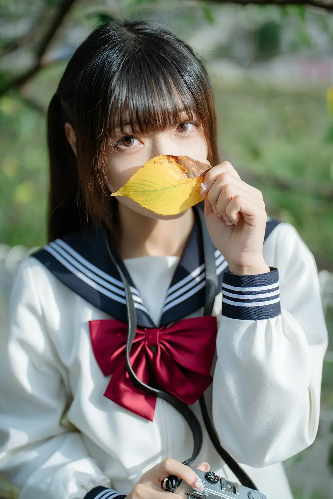 曖昧3センチ，日系水手服街道隨拍 - HIRO_午饭饭 - 第8張