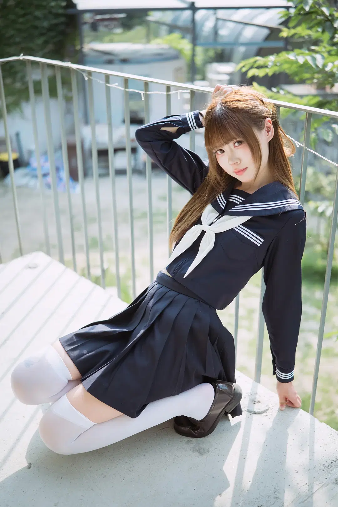 Deep Blue Sailor Suit Collides with Industrial Storage Tanks by HIRO_午饭饭 - Image 18