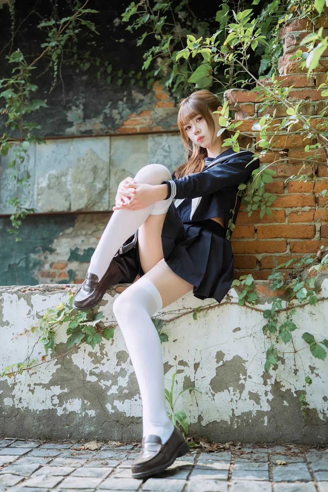 夏日水手服白丝写真，富士X-S20拍摄心得分享 - HIRO_午饭饭 - 第16张