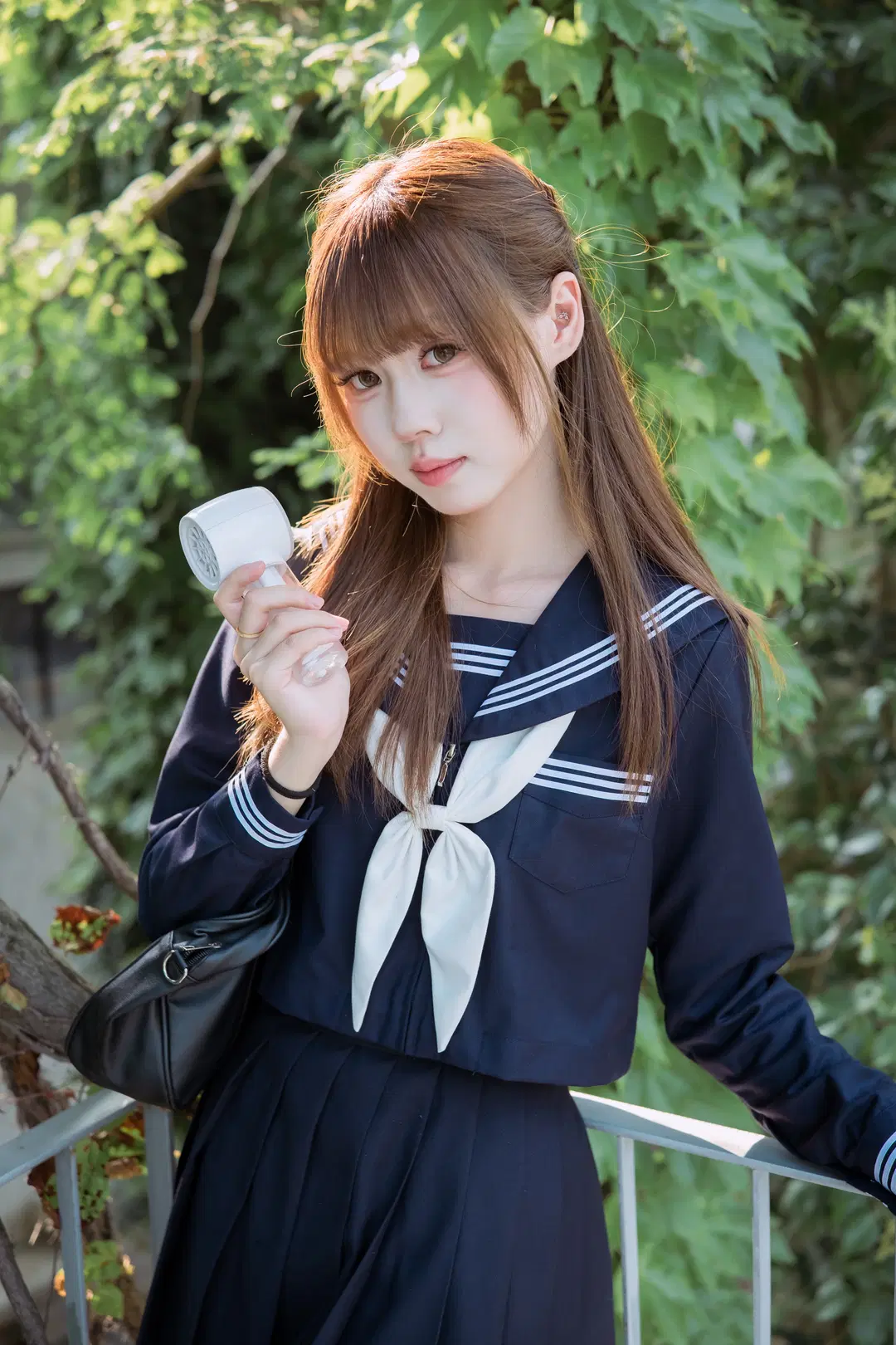 夏日水手服白丝写真，富士X-S20拍摄心得分享 - HIRO_午饭饭 - 第8张