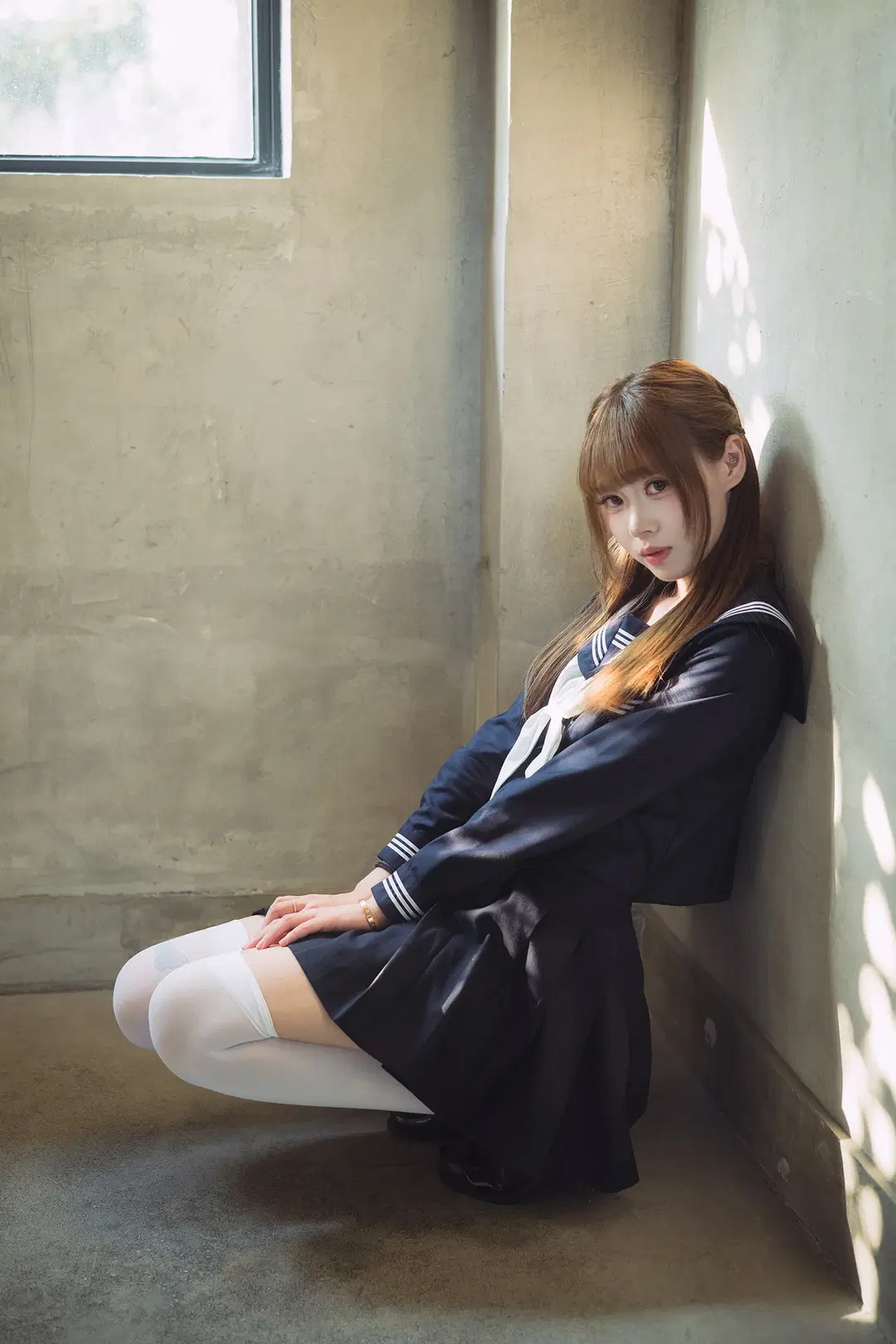 放學後的光影JK水手服寫真 - HIRO_午饭饭 - 第15張