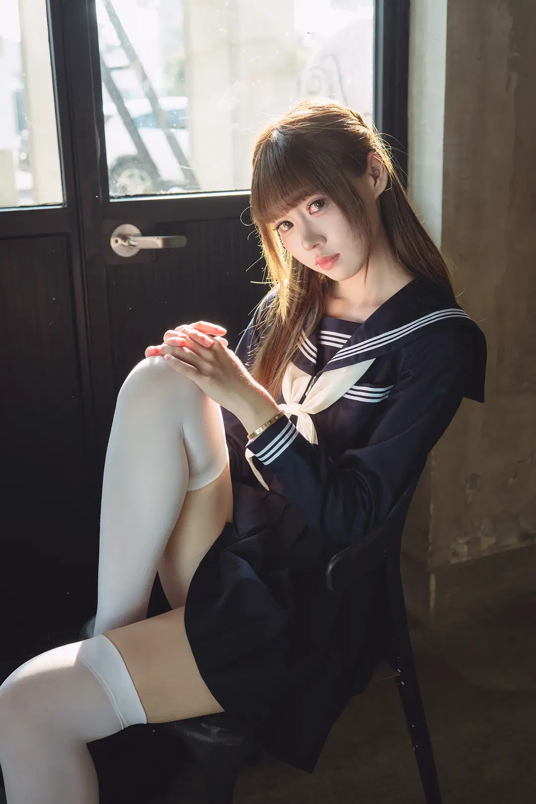 放學後的光影JK水手服寫真 - HIRO_午饭饭 - 第3張
