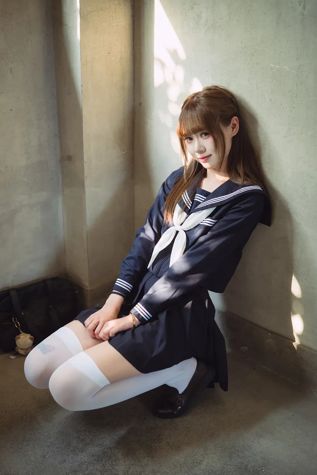 放學後的光影JK水手服寫真 - HIRO_午饭饭 - 第5張