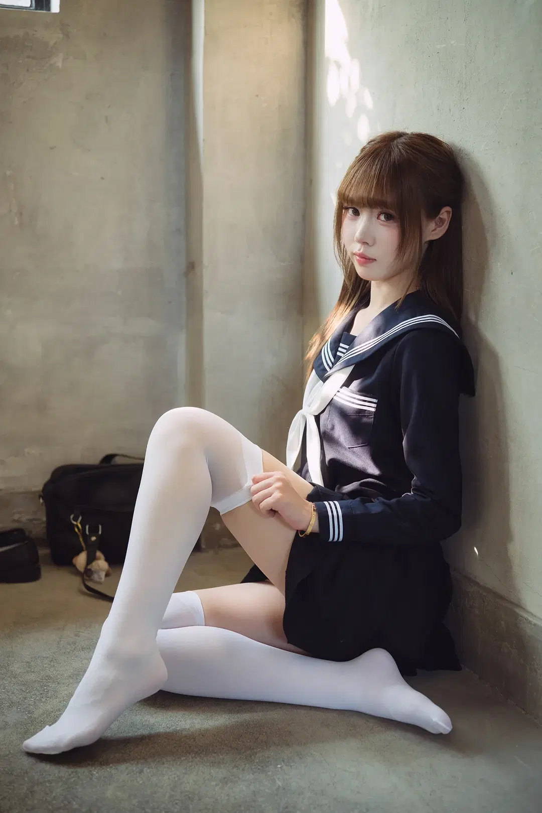 放學後的光影JK水手服寫真 - HIRO_午饭饭 - 第6張