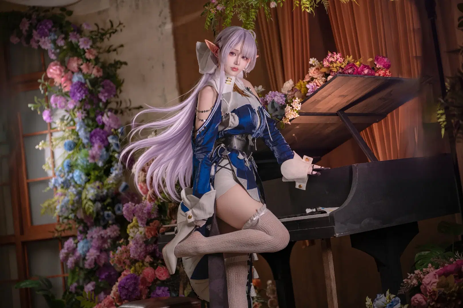 【維琳娜cos】絕區零羅斯凱利法的落地籤拍攝記錄 - 如花 - 第10張