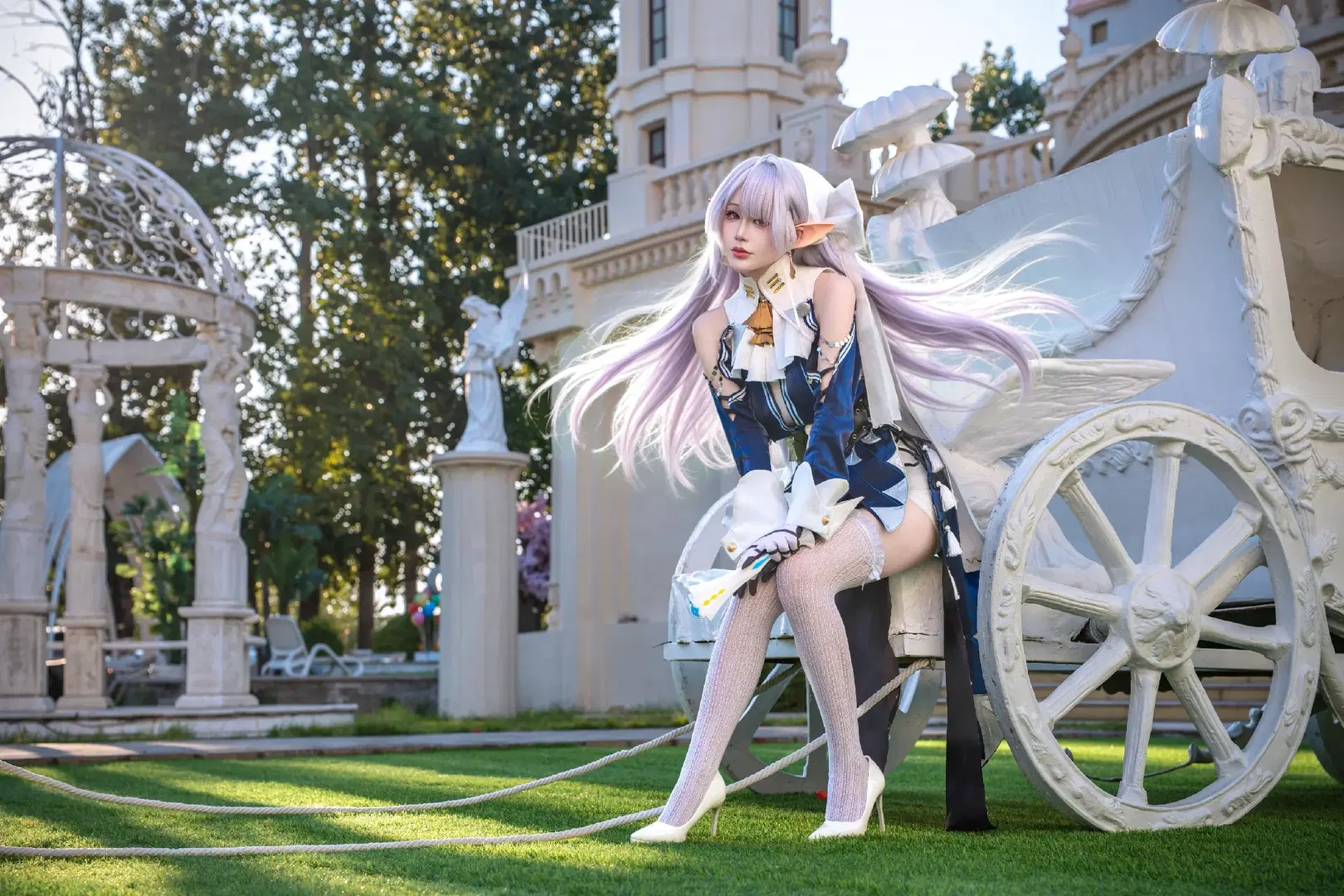 【維琳娜cos】絕區零羅斯凱利法的落地籤拍攝記錄 - 如花 - 第14張