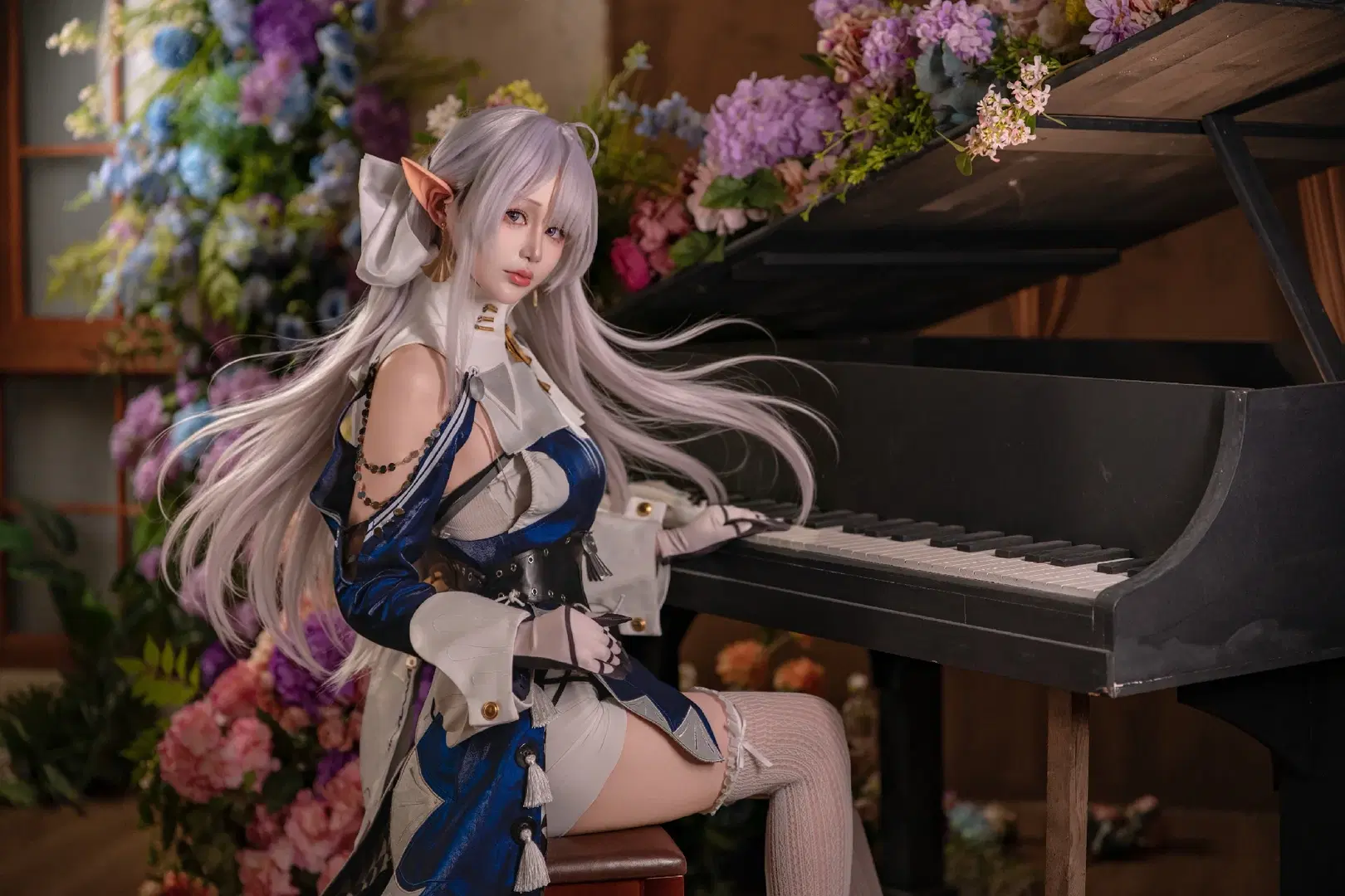 【維琳娜cos】絕區零羅斯凱利法的落地籤拍攝記錄 - 如花 - 第17張