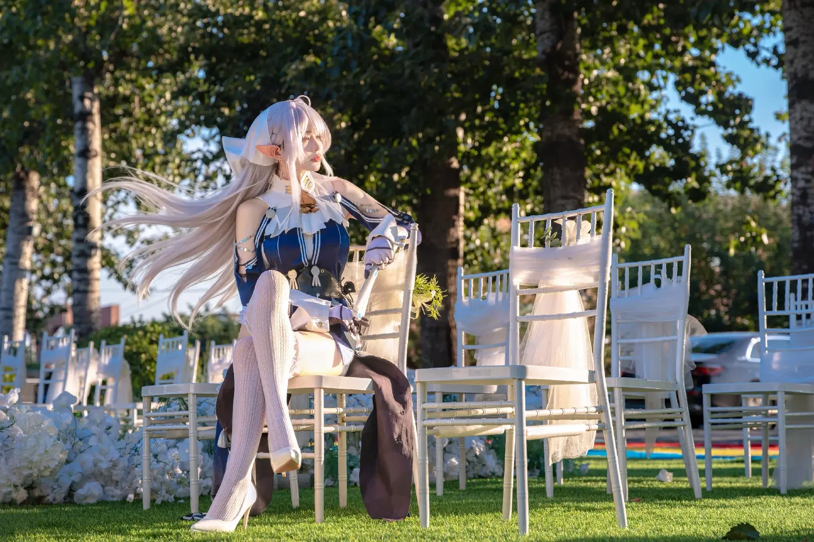 【維琳娜cos】絕區零羅斯凱利法的落地籤拍攝記錄 - 如花 - 第9張
