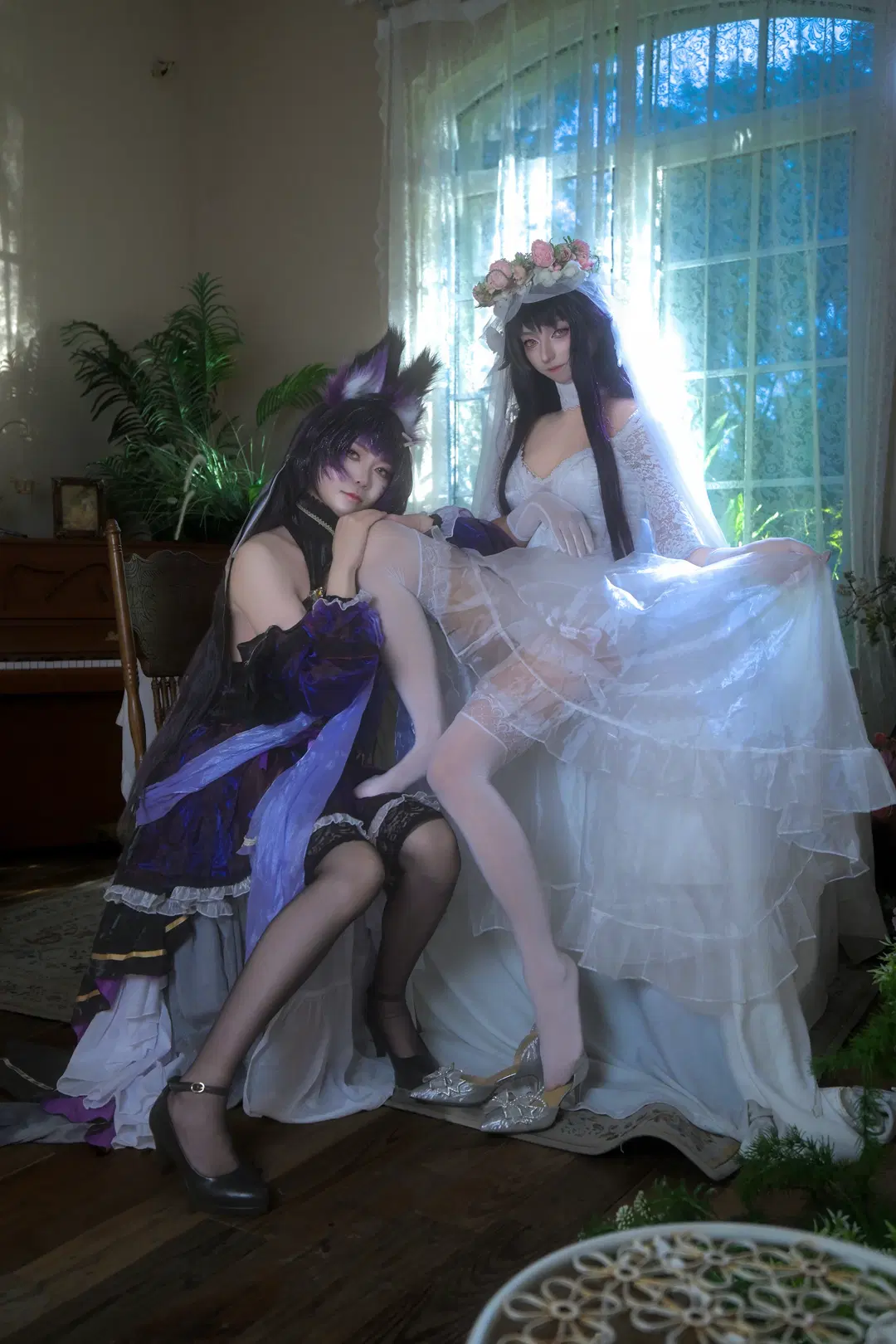 【武藏cos】碧蓝航线武藏与吾妻的双人正片