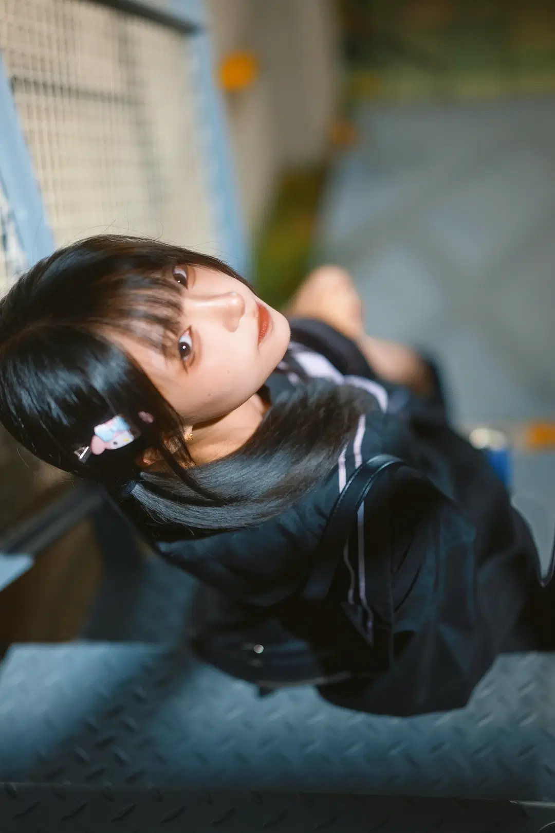 暗黑学院风夜景人像，冷脸萌的二次元氛围感 - 北面色影 - 第3张