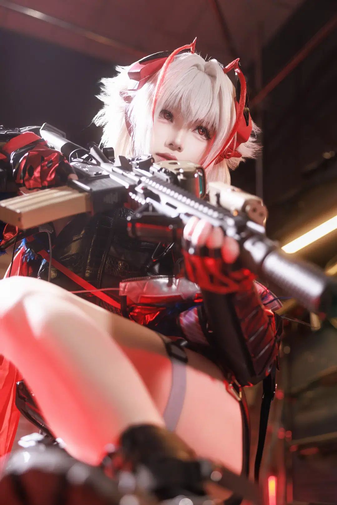 cosplay, 战术风cos, 梦幻风cos, 广州CICF漫展自由行, 废墟风人像