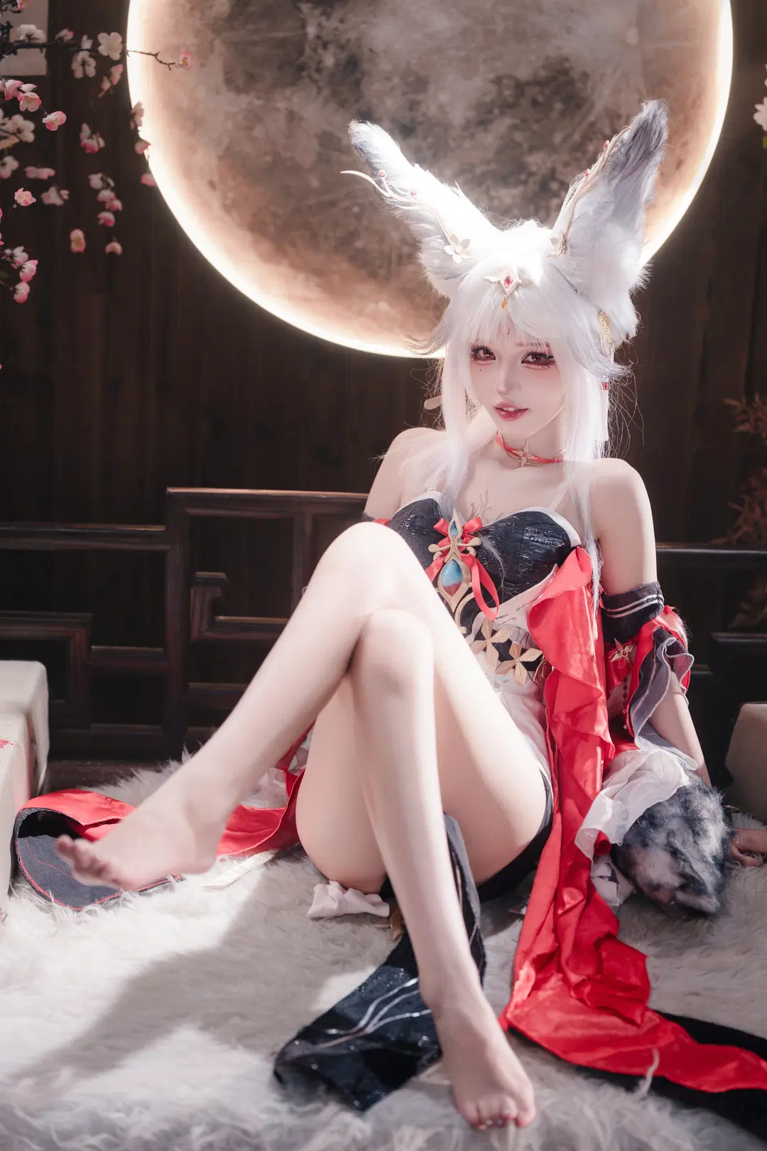 鸣潮, 国风幻想, 狐妖cos, 心月狐cos, 美腿