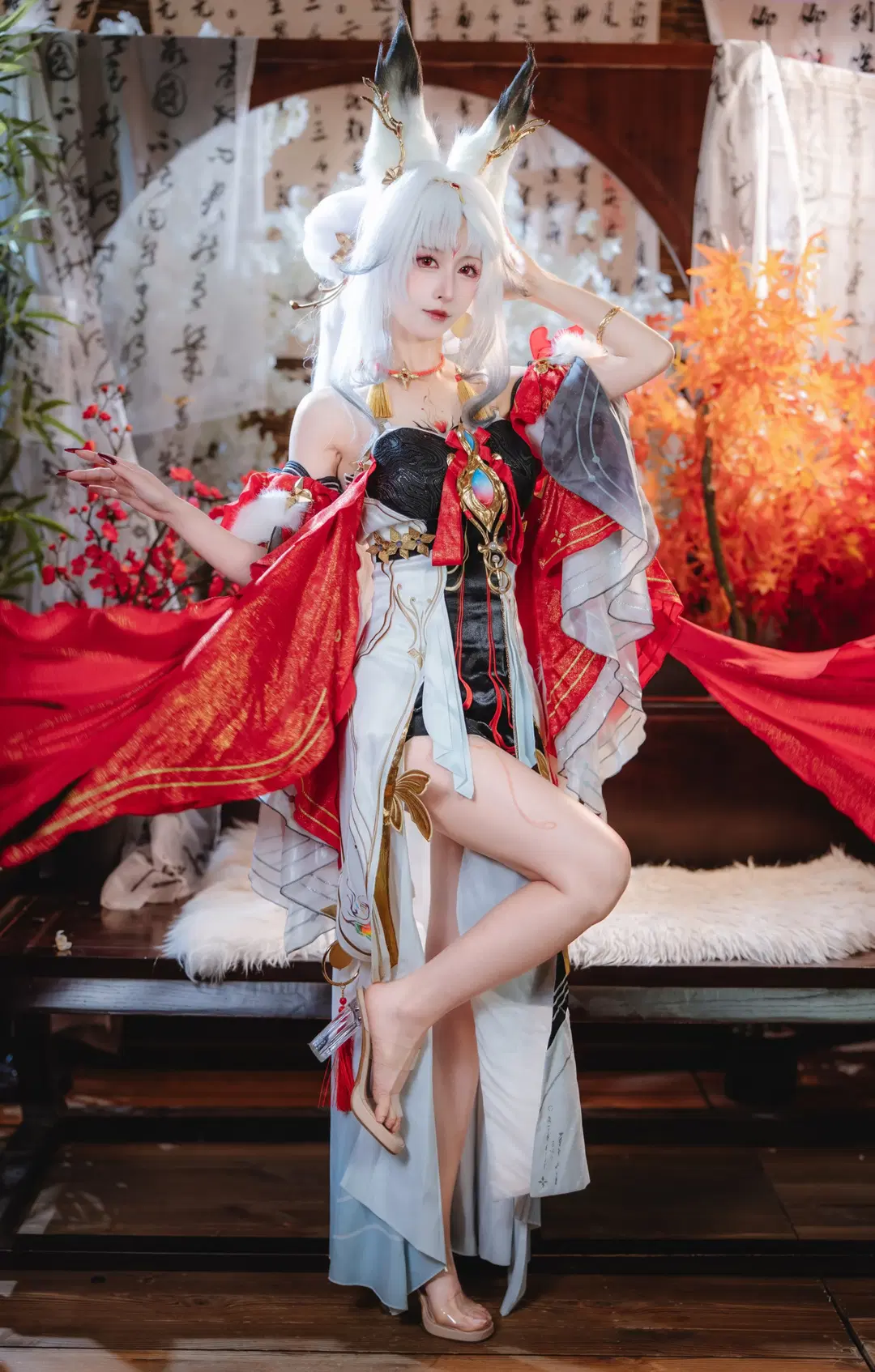 [Hsin cosplay] Fox-Themed Traditional Chinese Style Experience in Wuthering Waves by 青阳 - Image 2