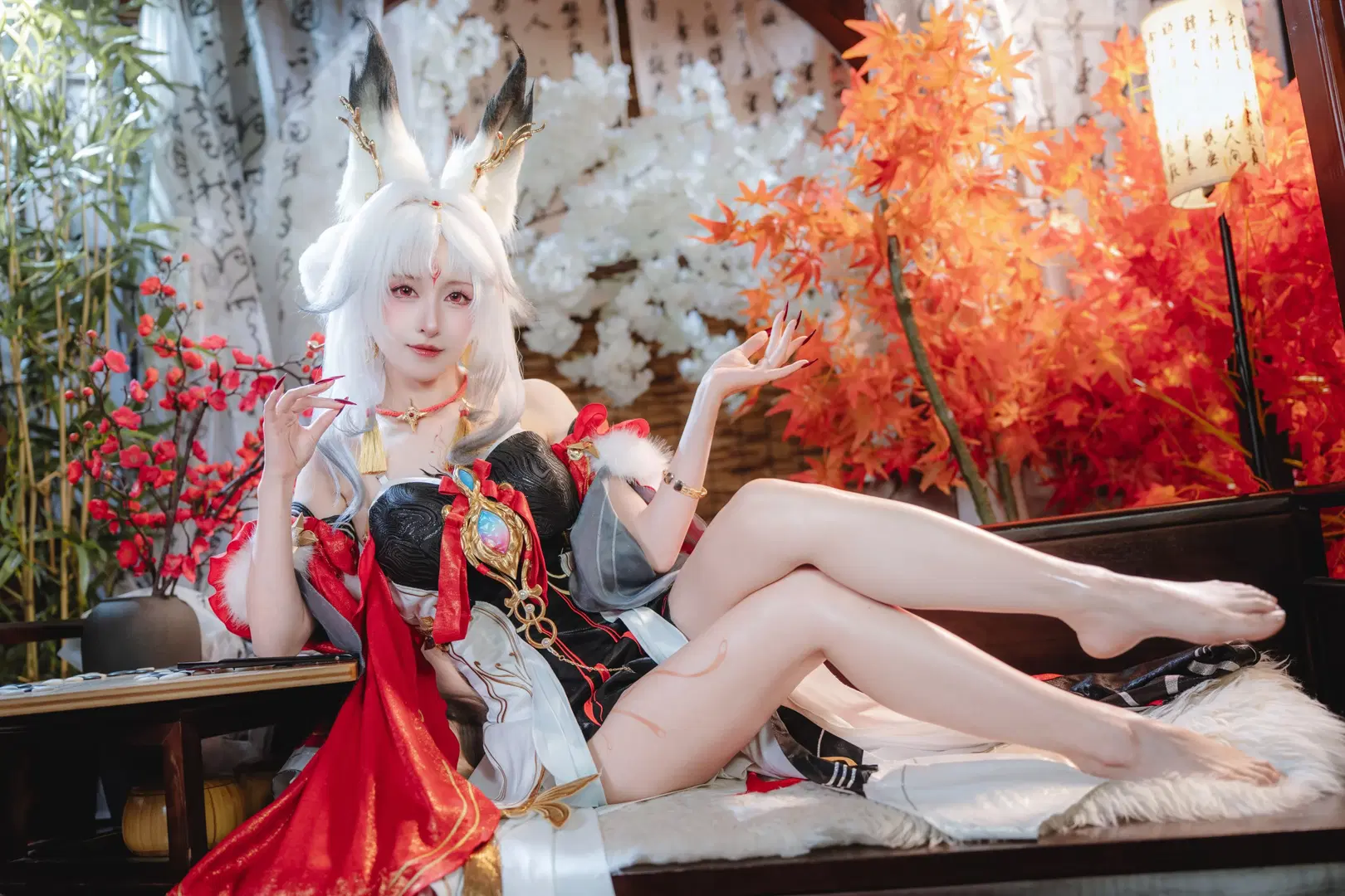 鸣潮, cosplay, 鸣潮cos, 国风cos, 心月狐cos