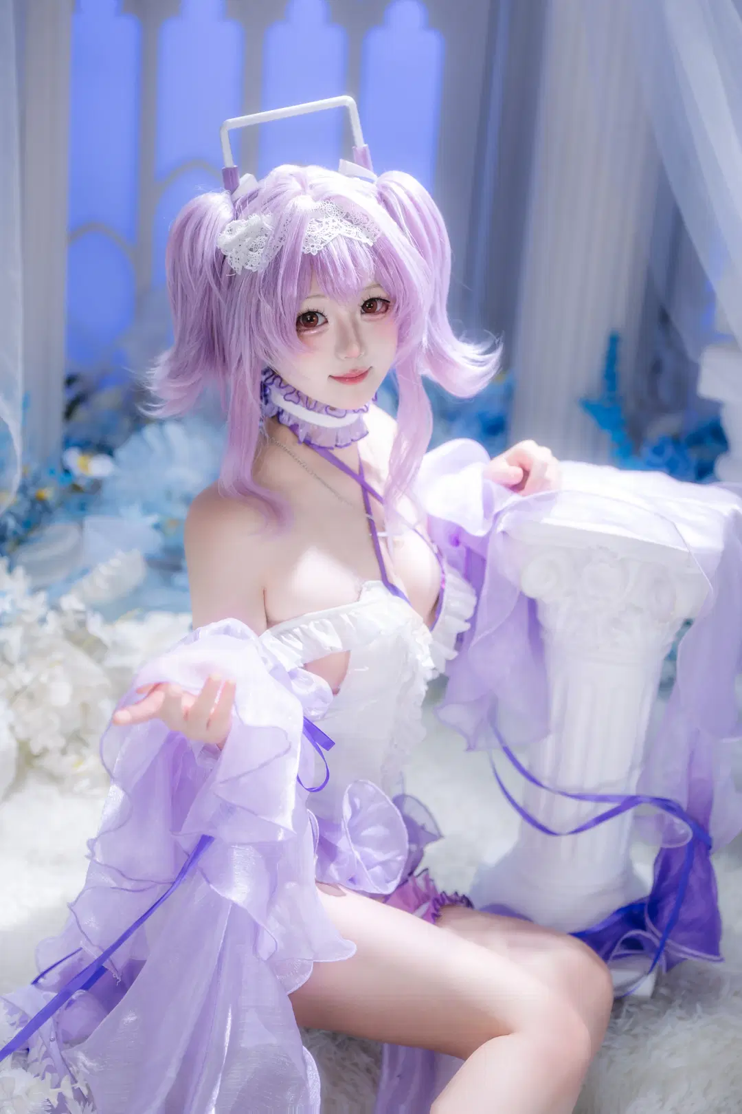 【莉貝雷利奧cos】NIKKE水母的新衣服夢幻感拉滿 - 青阳 - 第3張