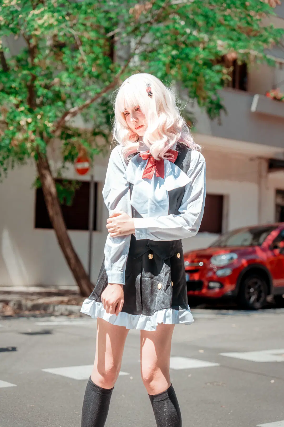 【小森唯cos】魔鬼恋人夏日放学路的微风与阳光 - 醉梦化蝶📷 - 第4张