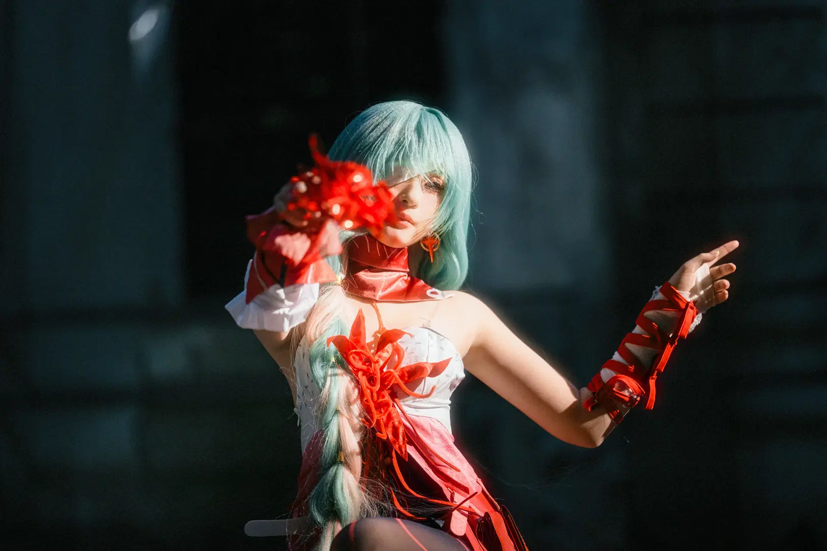 【弗洛洛cos】废弃剧院里的红白交响曲 - 醉梦化蝶📷 - 第15张