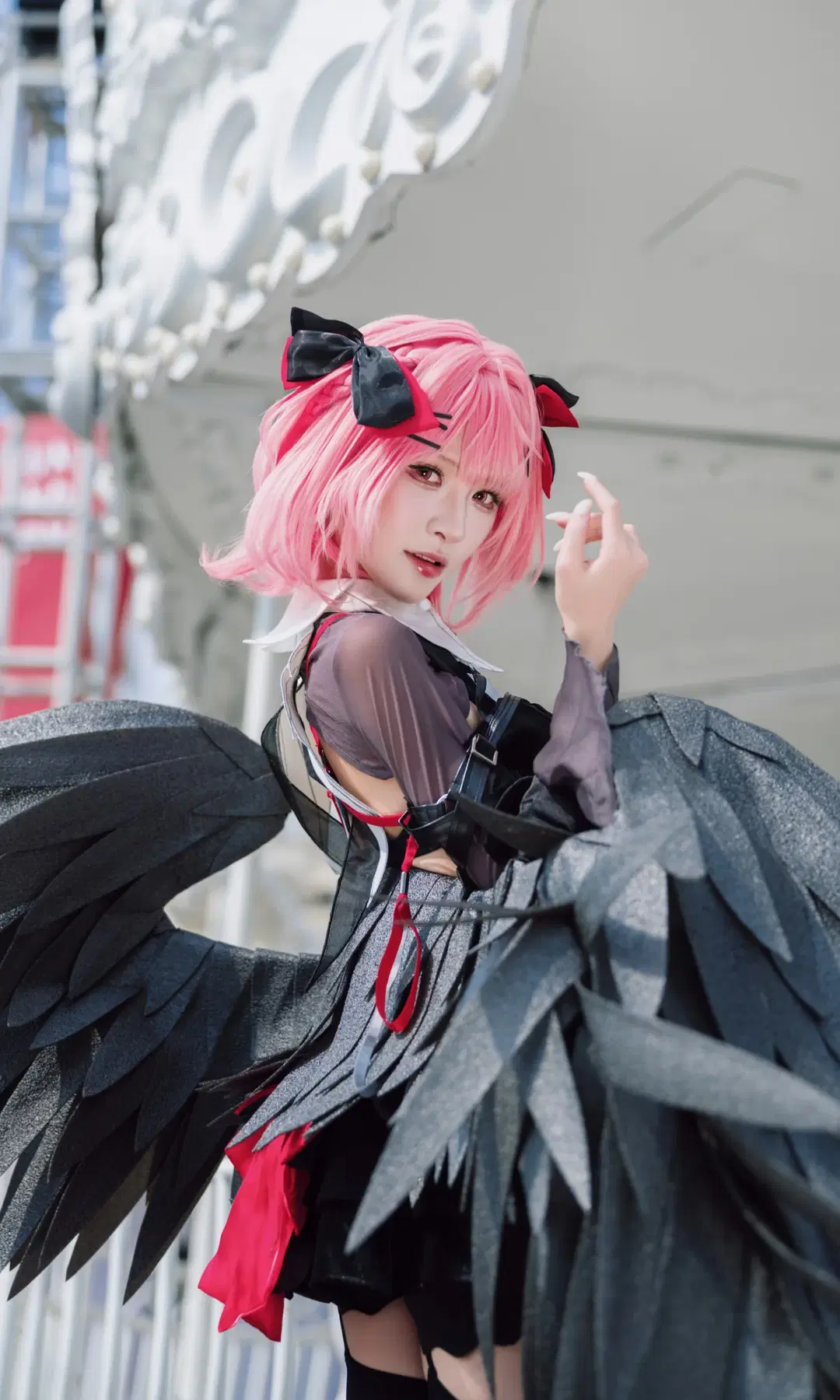 【レミエール コスプレ】『ゼンレスゾーンゼロ』ピンク髪の天使、天使と悪魔の両立スタイル - TimeAfterTime_ - 2枚目