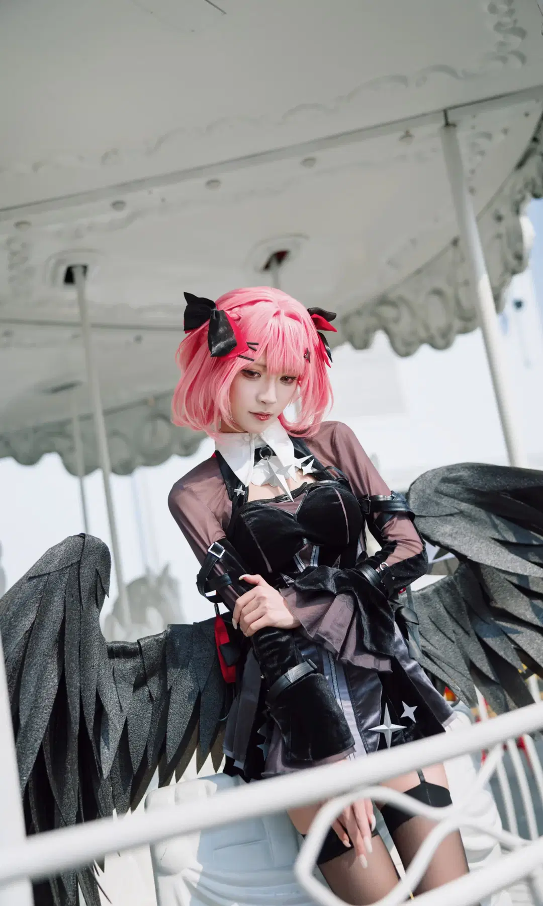【レミエール コスプレ】『ゼンレスゾーンゼロ』ピンク髪の天使、天使と悪魔の両立スタイル - TimeAfterTime_ - 5枚目