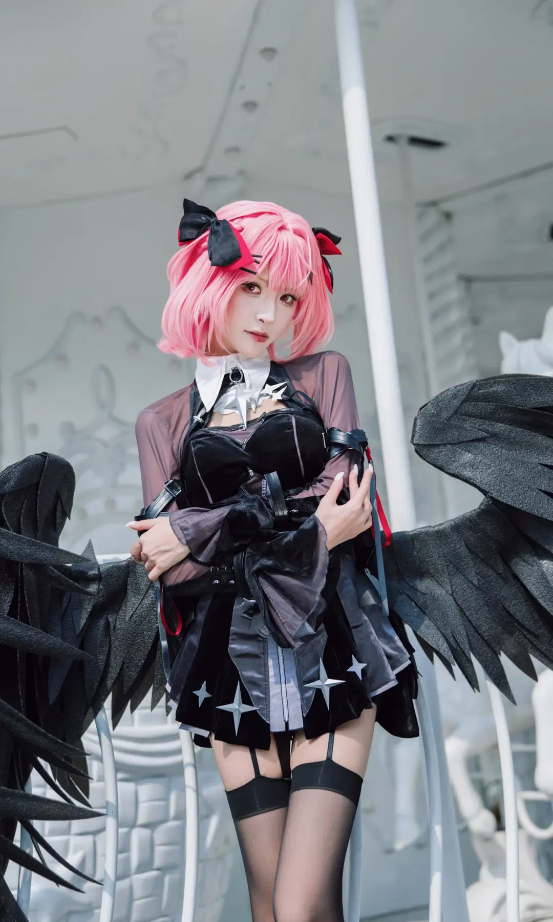 【レミエール コスプレ】『ゼンレスゾーンゼロ』ピンク髪の天使、天使と悪魔の両立スタイル - TimeAfterTime_ - 7枚目