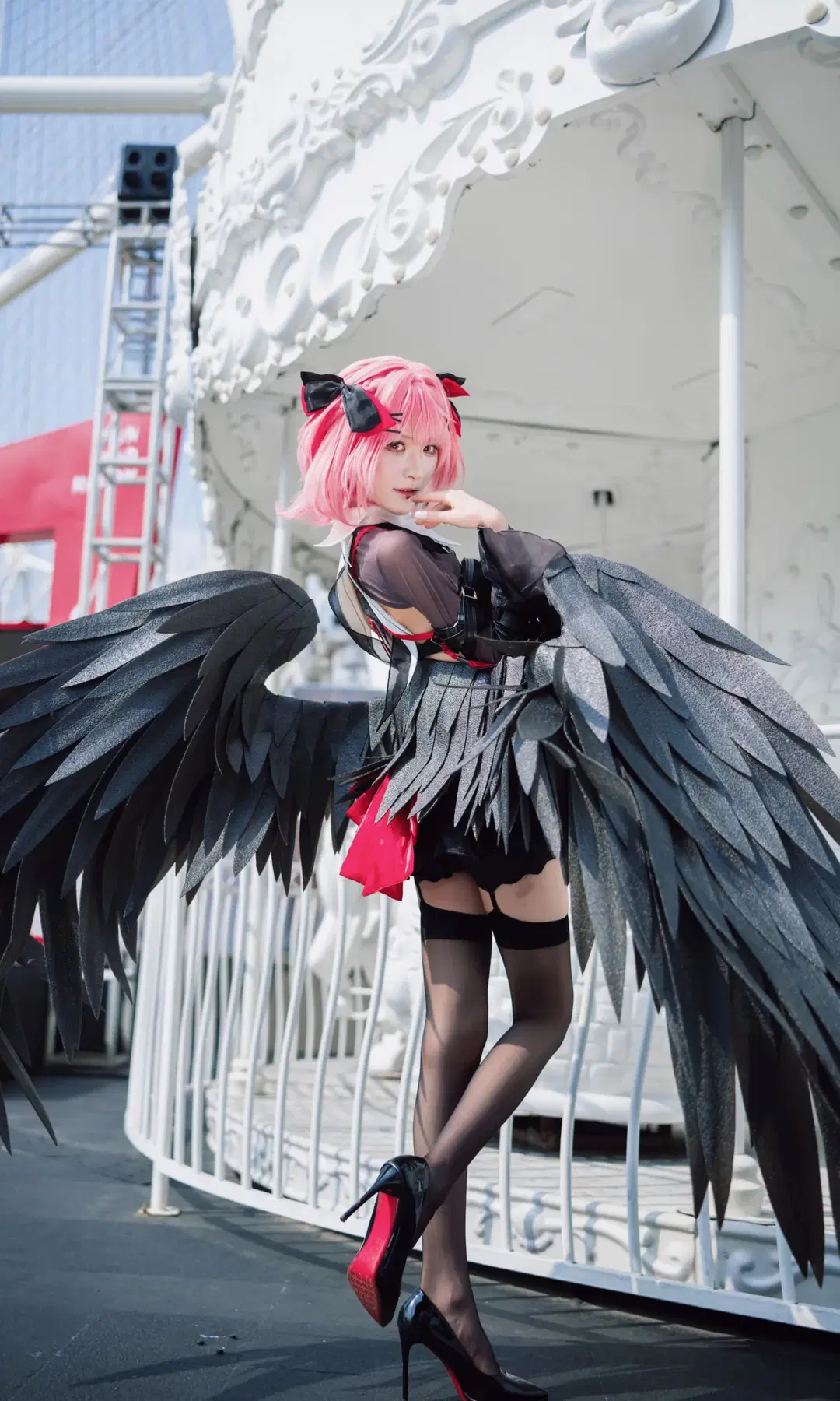 【レミエール コスプレ】『ゼンレスゾーンゼロ』ピンク髪の天使、天使と悪魔の両立スタイル - TimeAfterTime_ - 8枚目