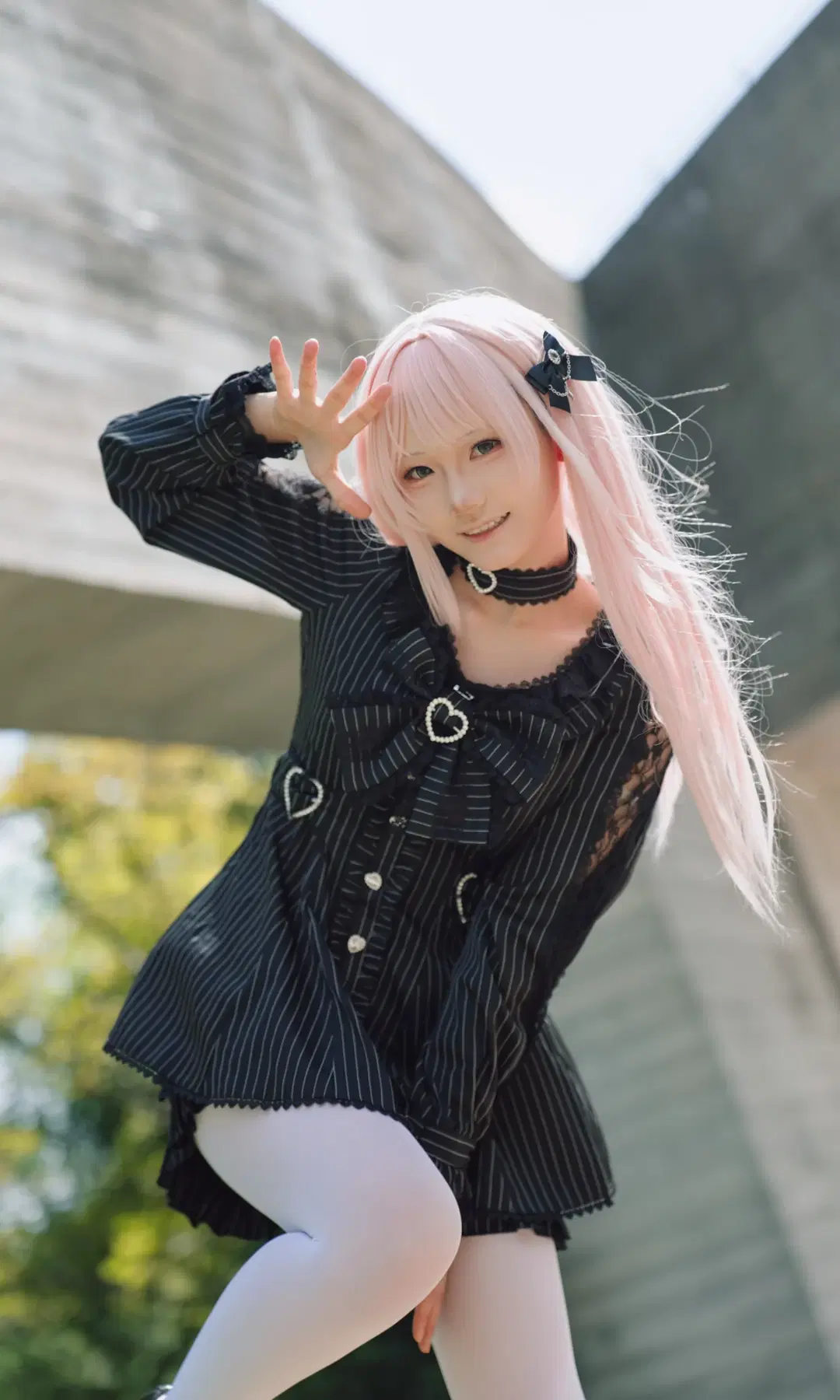 bangdream, 白丝, 千早爱音cos