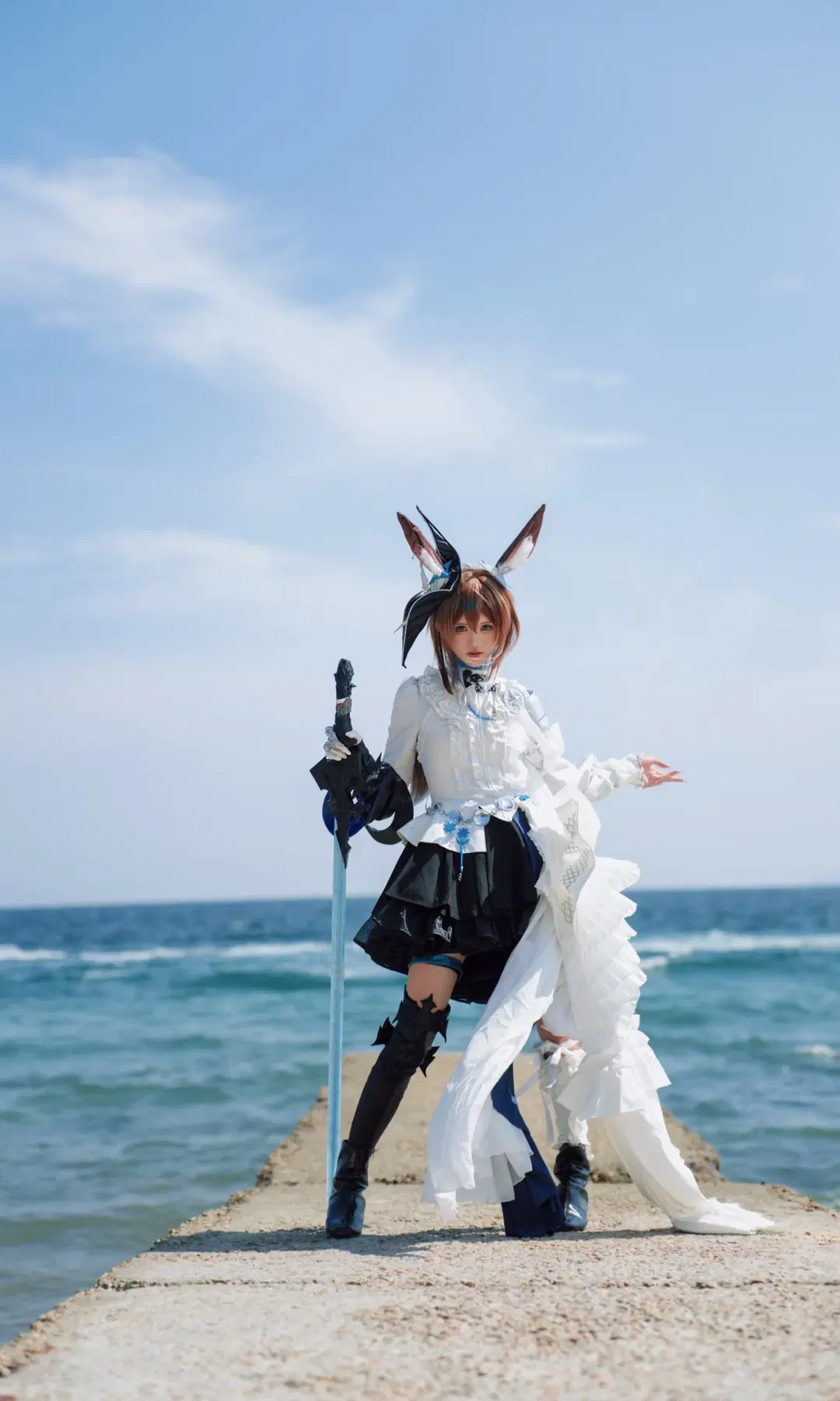 【阿米婭cos】明日方舟少女騎士動作參考 - TimeAfterTime_ - 第2張