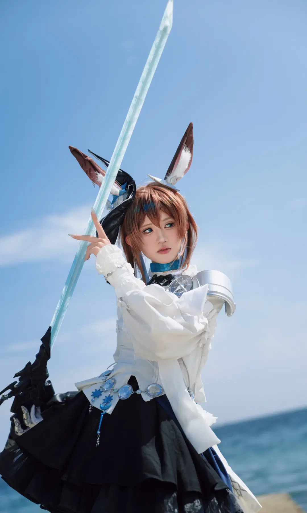 【阿米婭cos】明日方舟少女騎士動作參考 - TimeAfterTime_ - 第4張