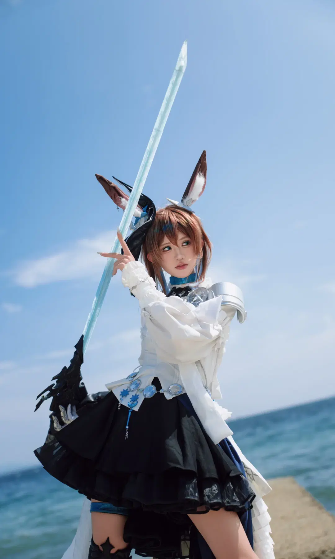 【阿米婭cos】明日方舟少女騎士動作參考 - TimeAfterTime_ - 第6張