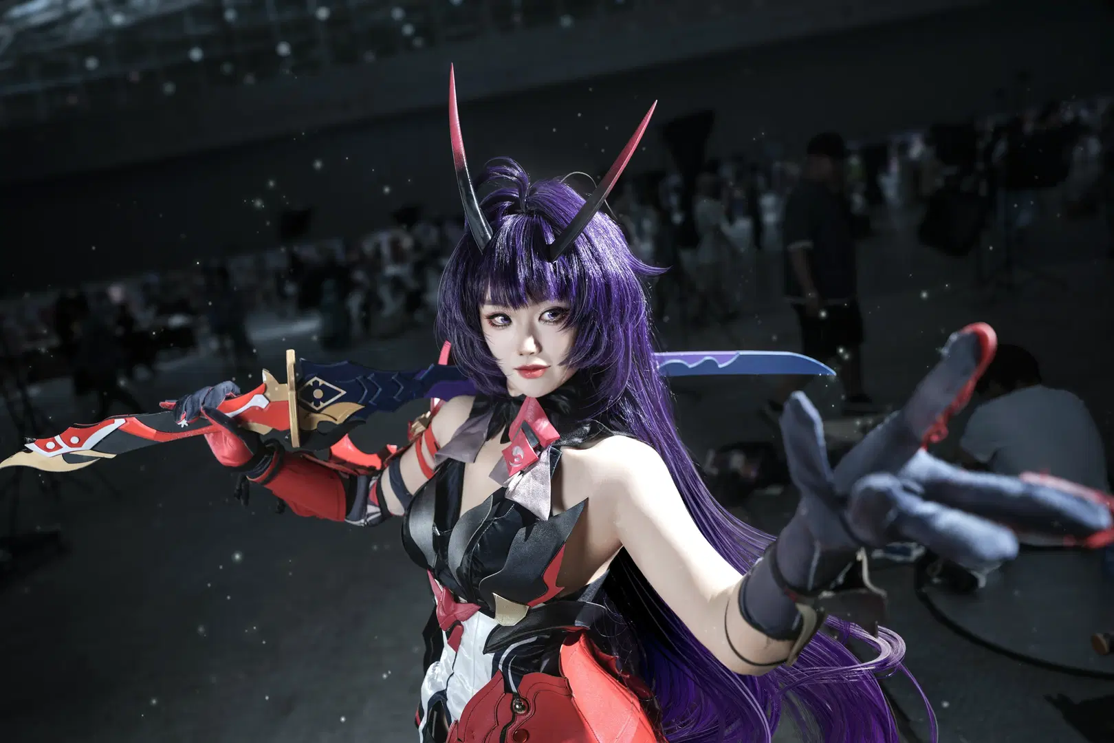 二次元摄影, 漫展返图, 崩坏三, cosplay场照, 雷之律者cos