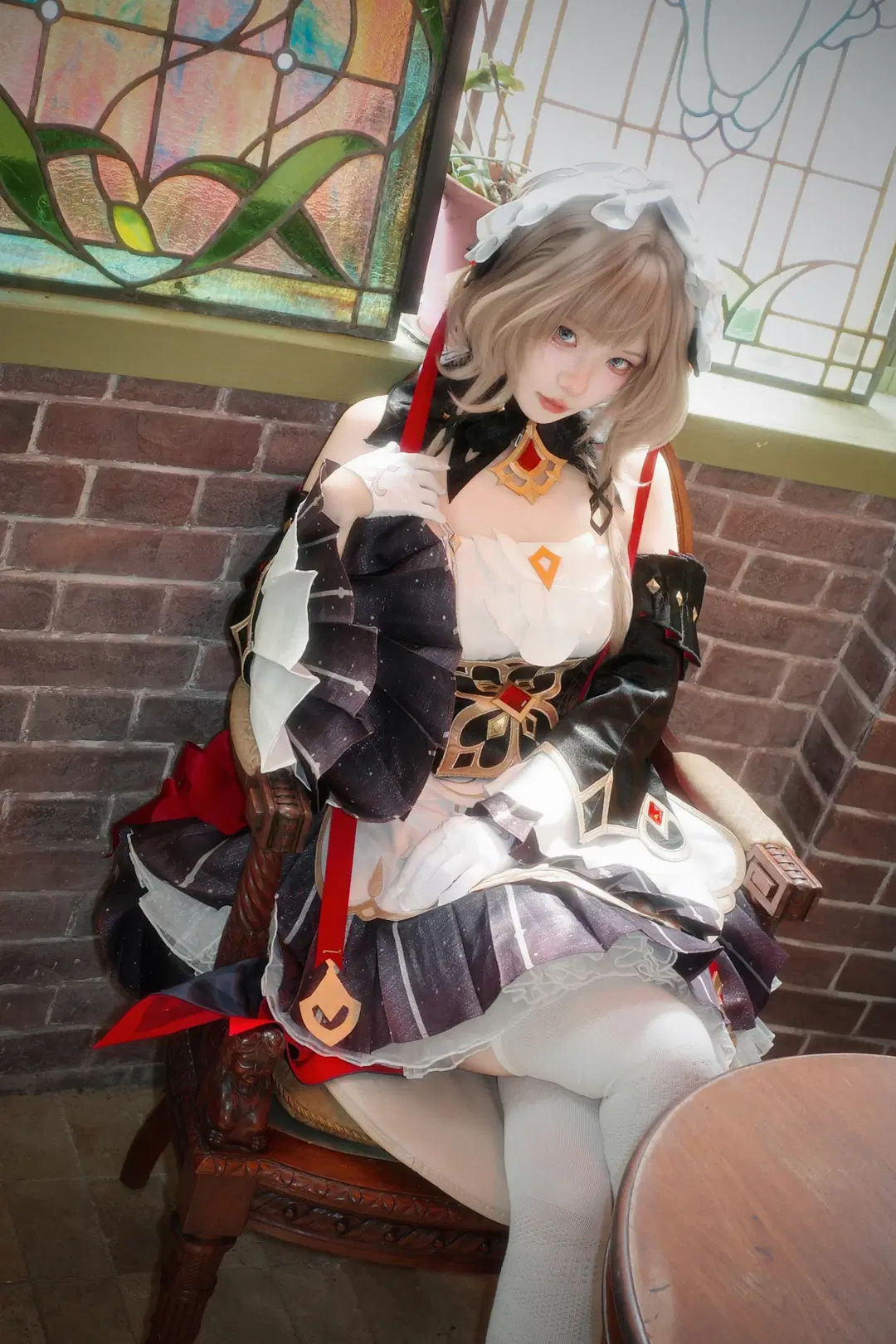 【木偶桑多涅cos】原神复古茶会中的优雅少女 - 还不够安艺 - 第4张