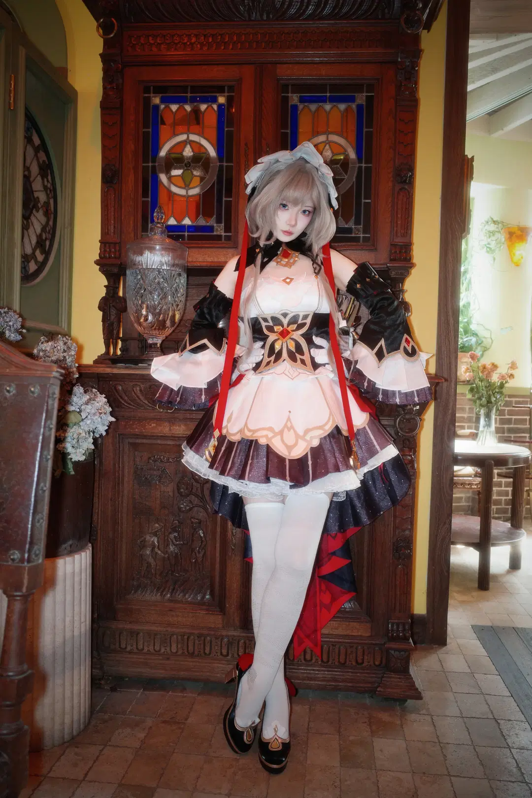 【木偶桑多涅cos】原神复古茶会中的优雅少女 - 还不够安艺 - 第5张