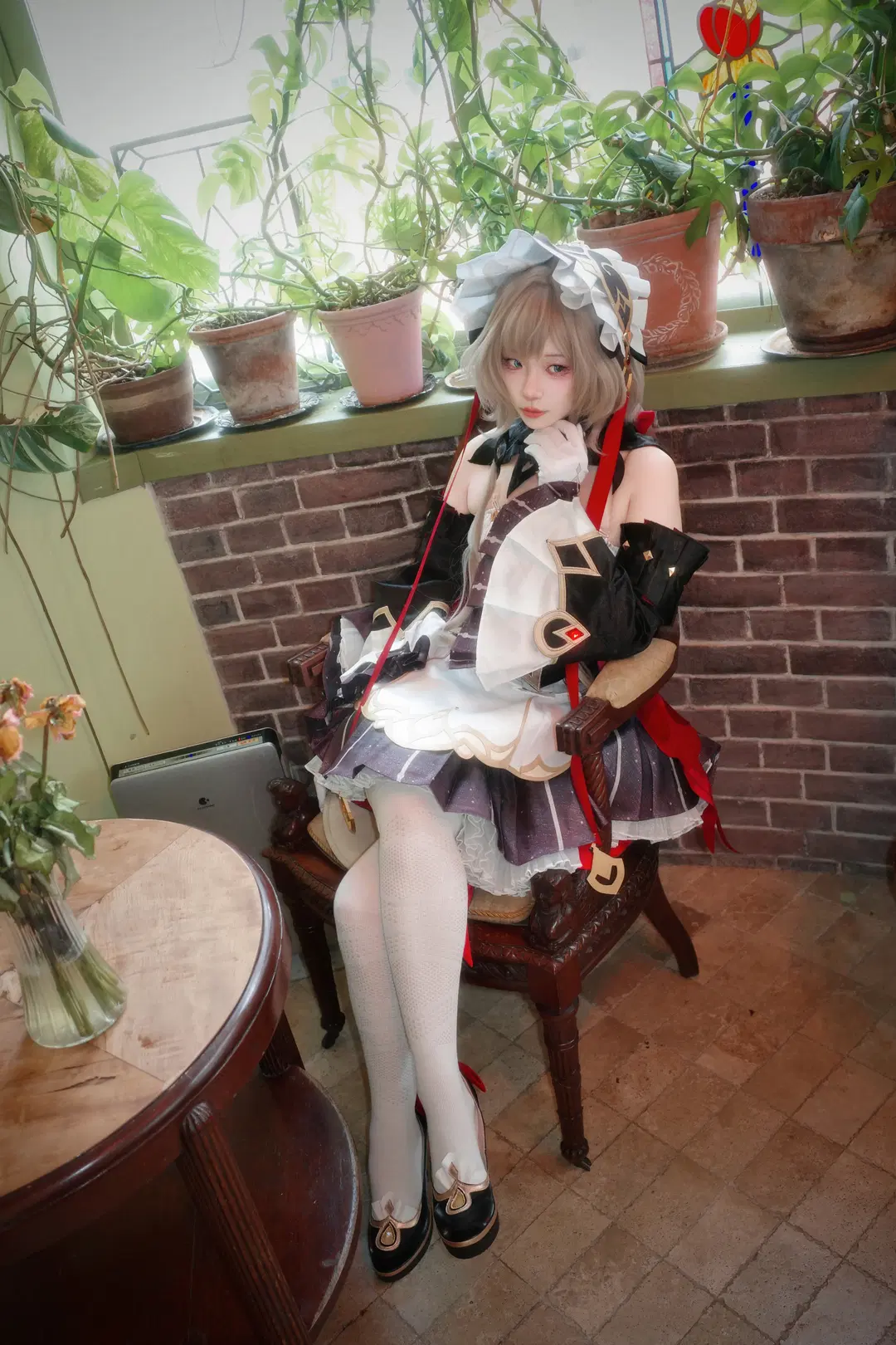 【木偶桑多涅cos】原神复古茶会中的优雅少女 - 还不够安艺 - 第6张