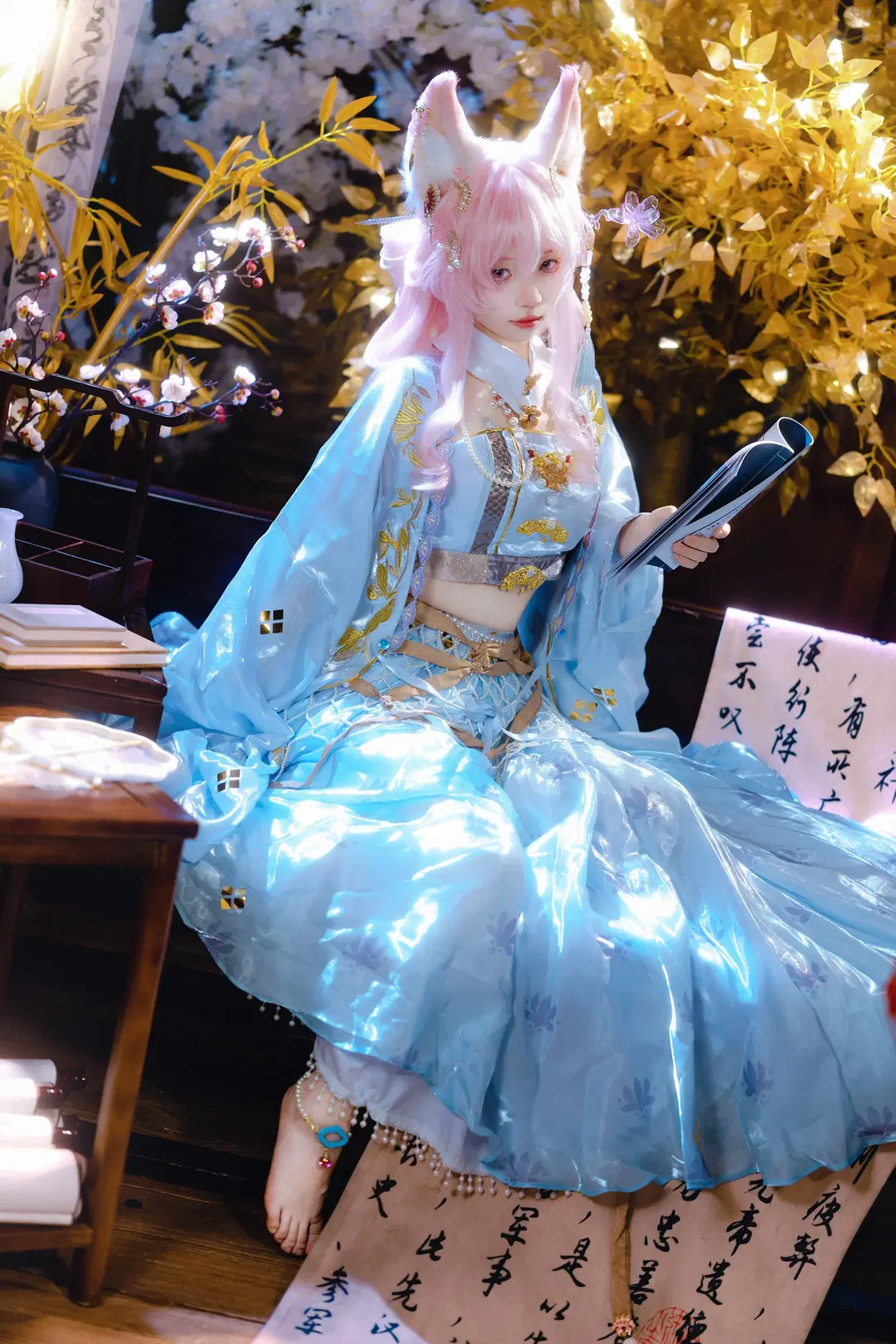 【鴻雪cos】一紙夢鴻雪，沉浸式感受明日方舟的奇幻氛圍