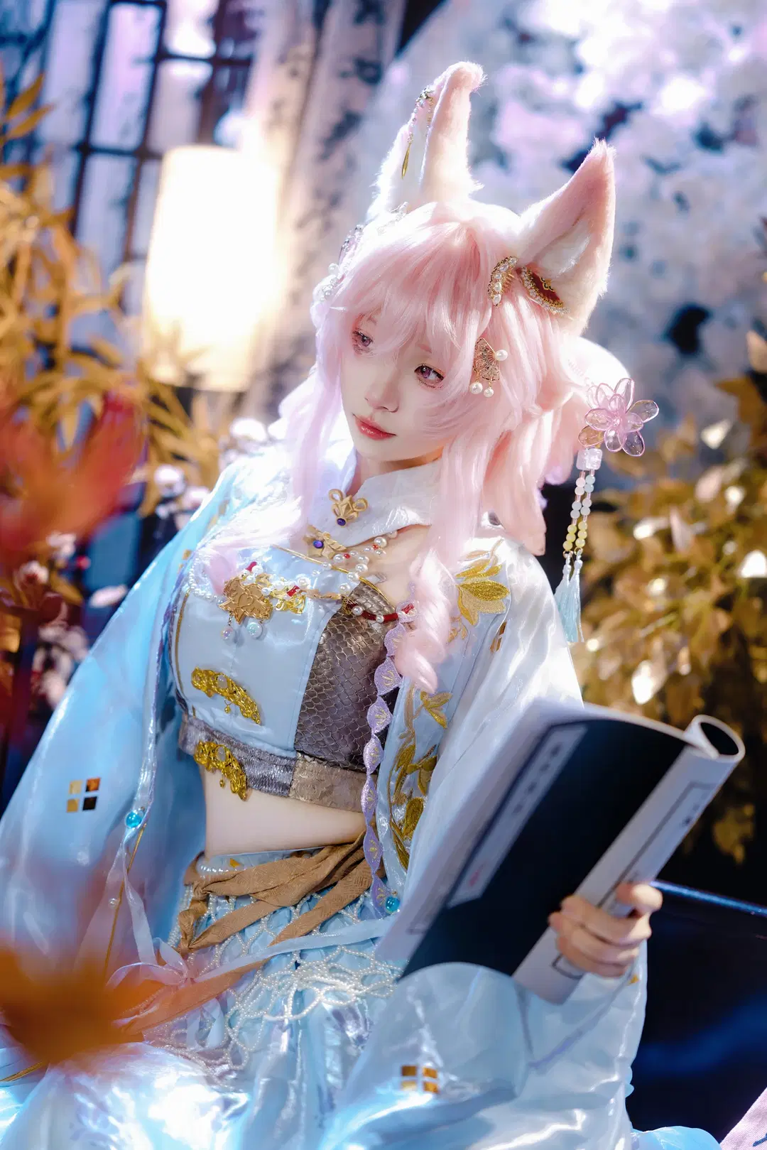 【鴻雪cos】一紙夢鴻雪，沉浸式感受明日方舟的奇幻氛圍 - 还不够安艺 - 第3張