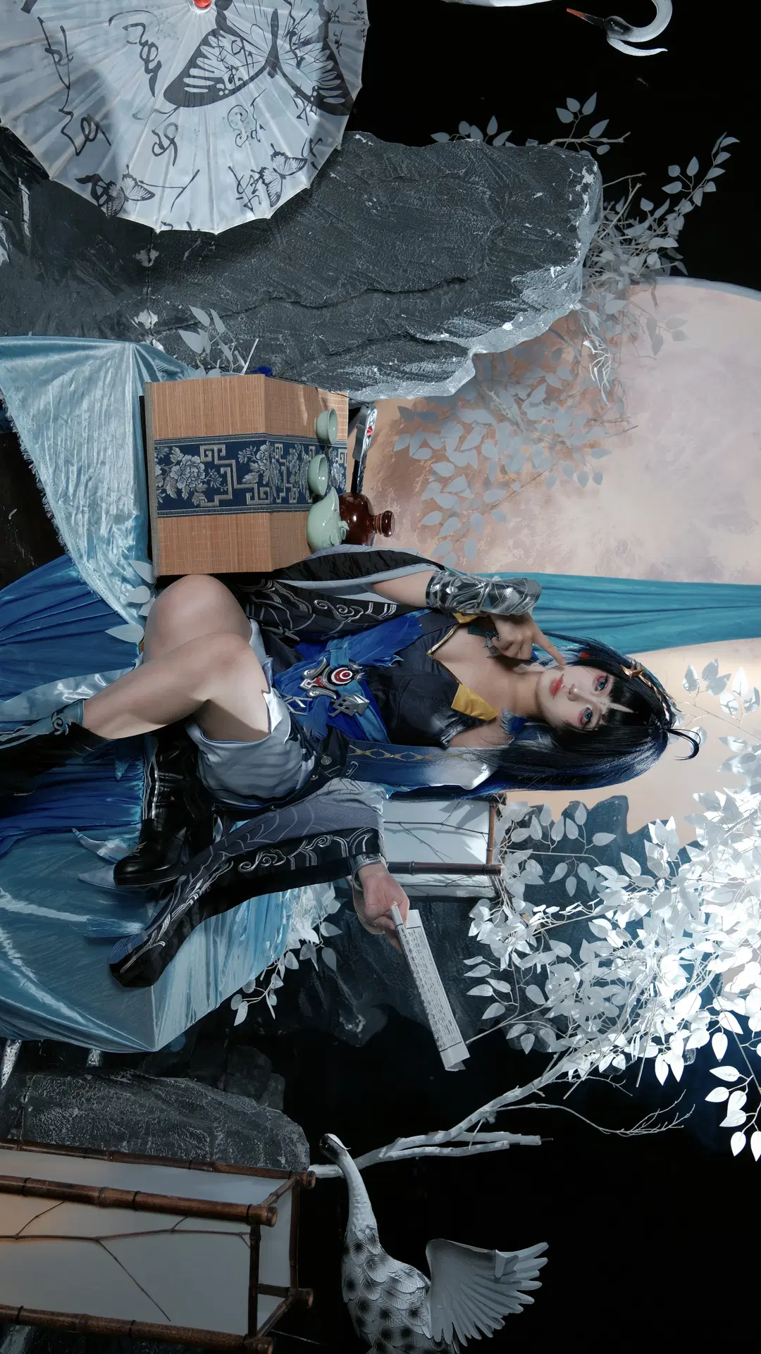 鸣潮, 二次元cos, 国风cosplay, 游戏角色扮演, 秧秧cos