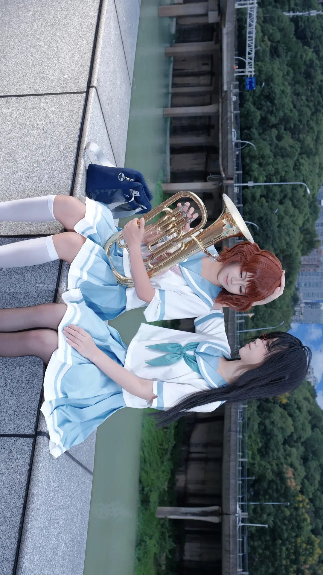 【黄前久美子cos】北宇治高中的日常，和明日香学姐一起出发 - WIFI（接正片 - 第2张