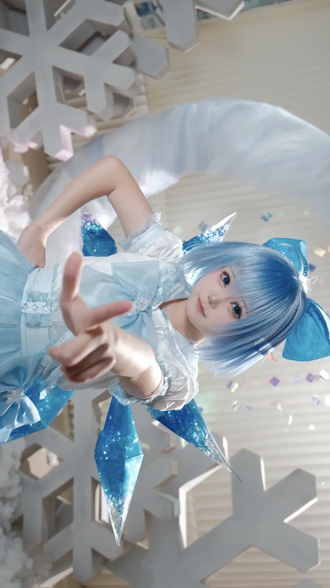 【琪露诺cos】东方project里的冰之妖精拍摄记录 - WIFI（接正片 - 第2张