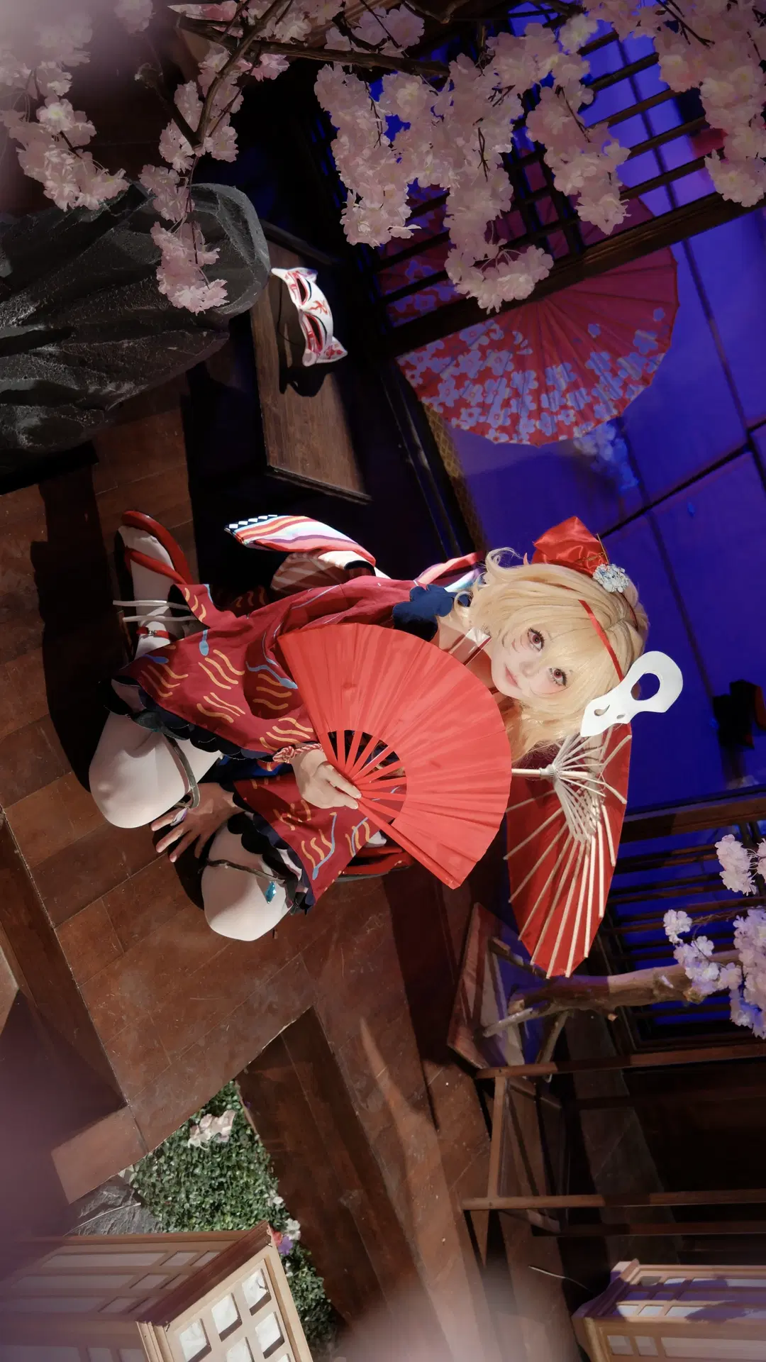 【芙兰朵露cos】东方project里的恶魔之妹棚拍记录