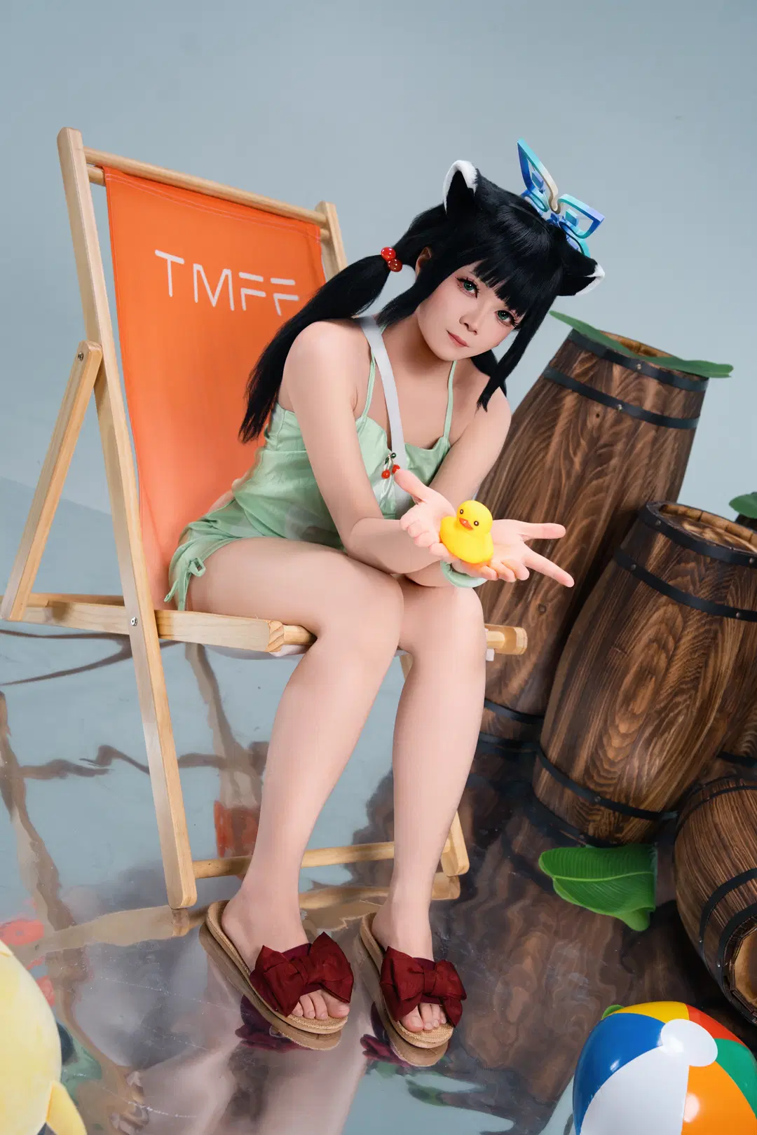 【春原瞬cos】蔚藍檔案的夏日清爽特輯