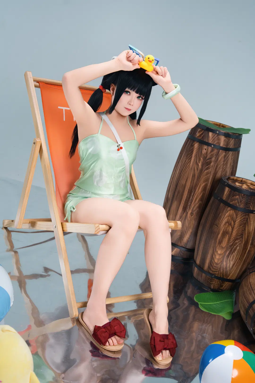 【春原瞬cos】蔚蓝档案的夏日清爽特辑 - 古明地 小石 - 第2张