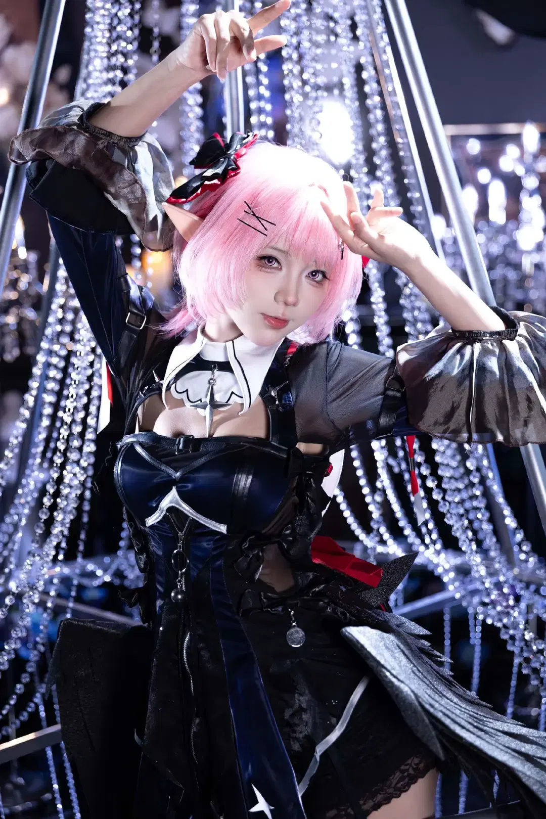 [Remielle cosplay] Zenless Zone Zero Dark Gothic Studio Shoot Record by 青空（棚拍版） - Image 3