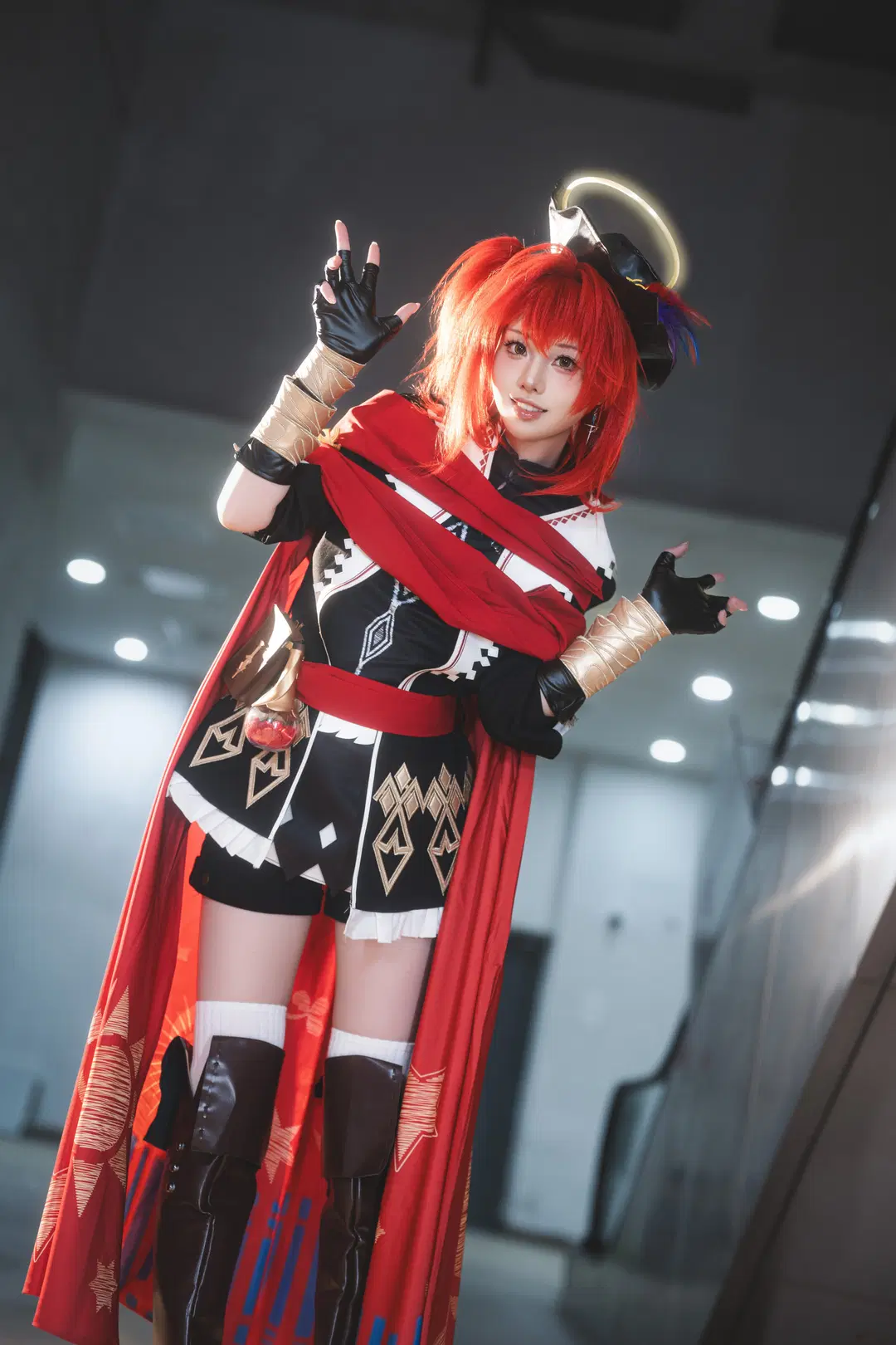 【能天使cos】明日方舟這套新約造型真的太有張力了 - 夏川凉📷 - 第10張