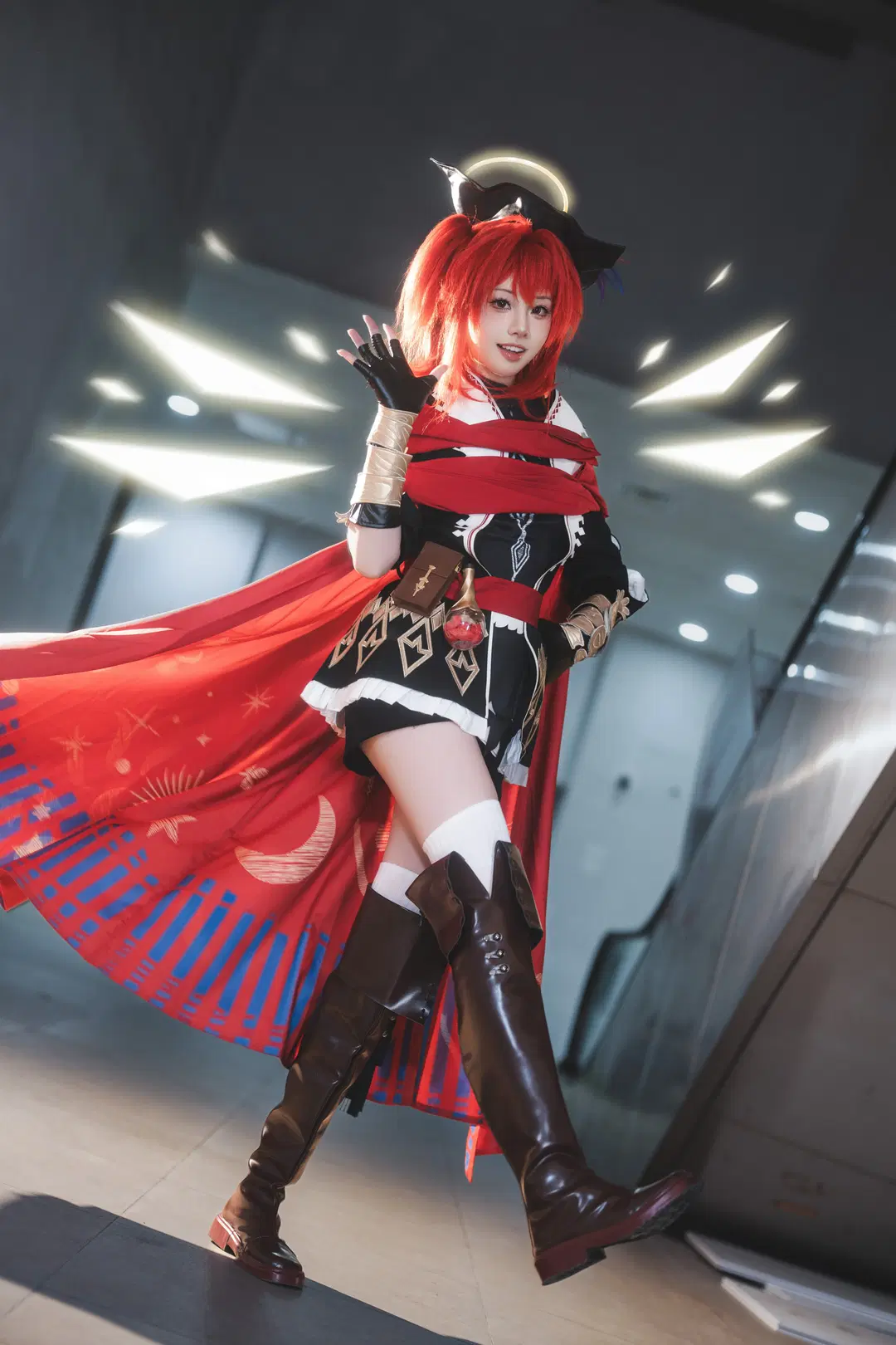 【能天使cos】明日方舟這套新約造型真的太有張力了 - 夏川凉📷 - 第8張