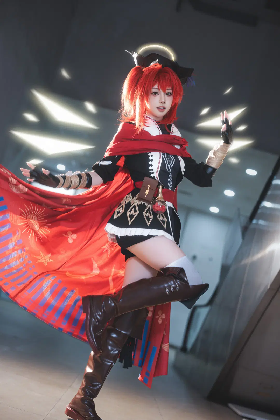 【能天使cos】明日方舟這套新約造型真的太有張力了 - 夏川凉📷 - 第9張