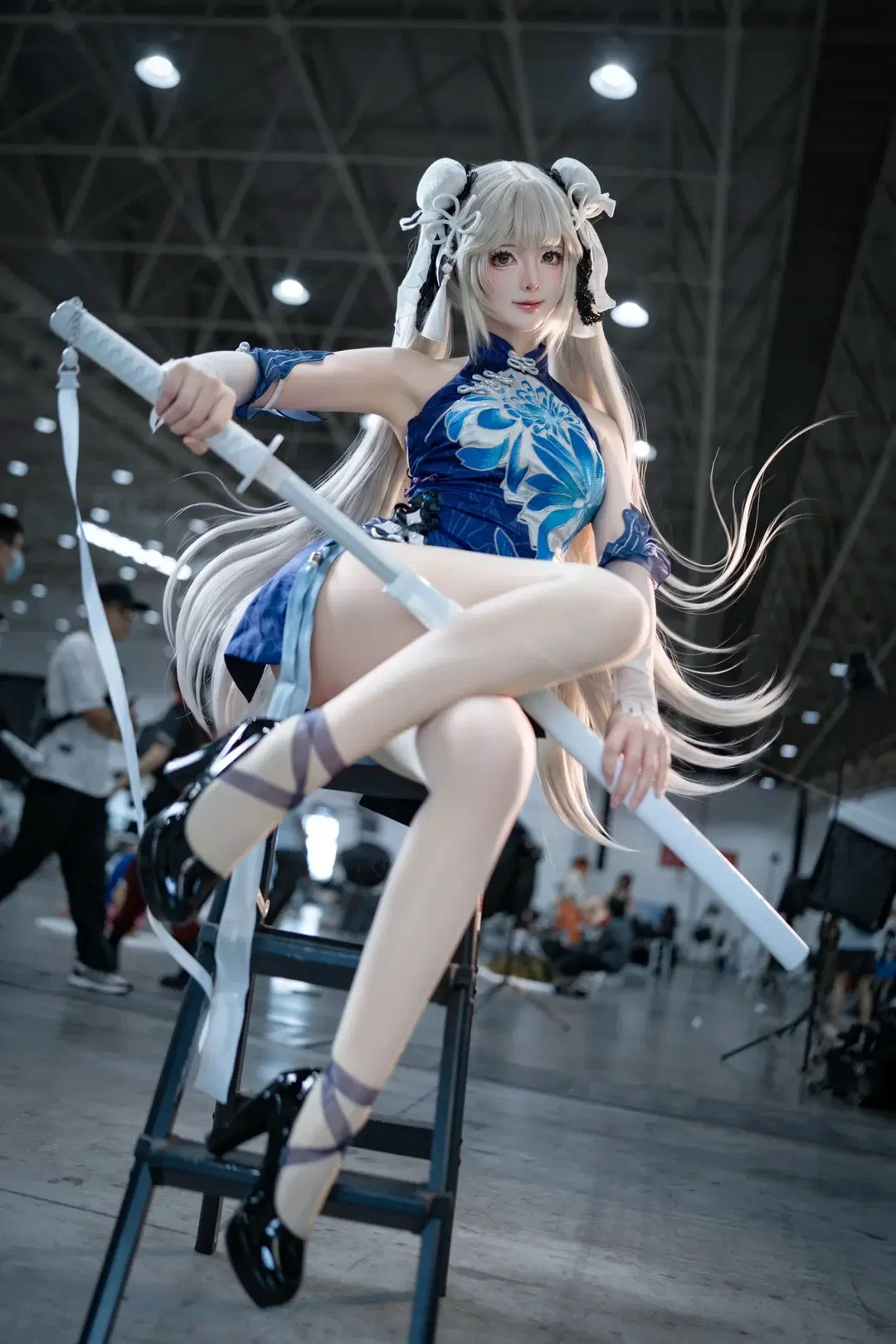 NARAKA: BLADEPOINT, Yin Ziping cosplay, Game cosplay, Stockings, Lanting Yue